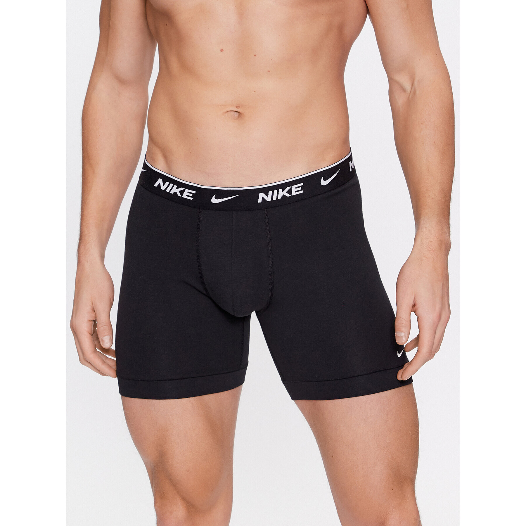 Nike Комплект 3 чифта боксерки 0000KE1007 Черен - Pepit.bg
