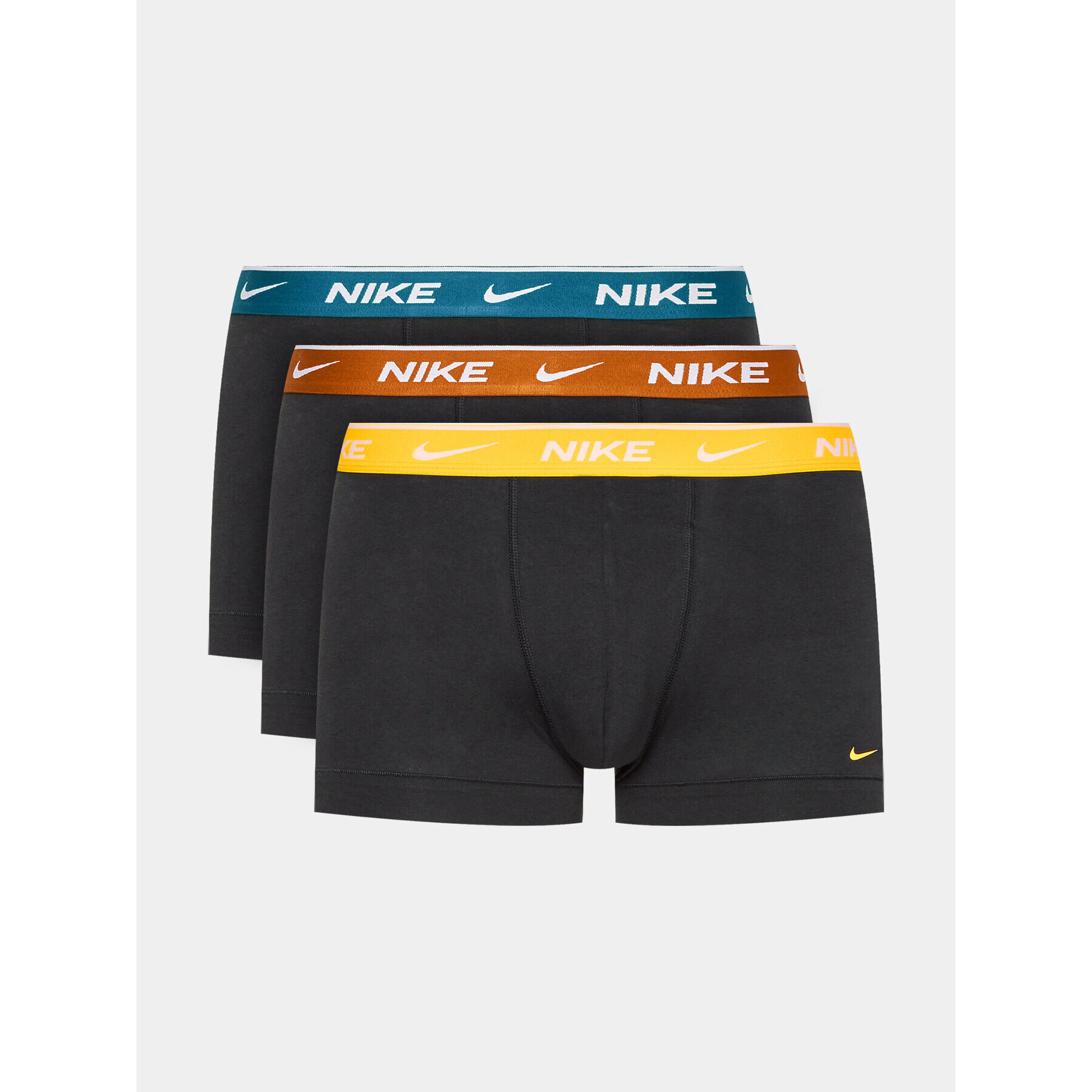 Nike Комплект 3 чифта боксерки 0000KE1008 Черен - Pepit.bg