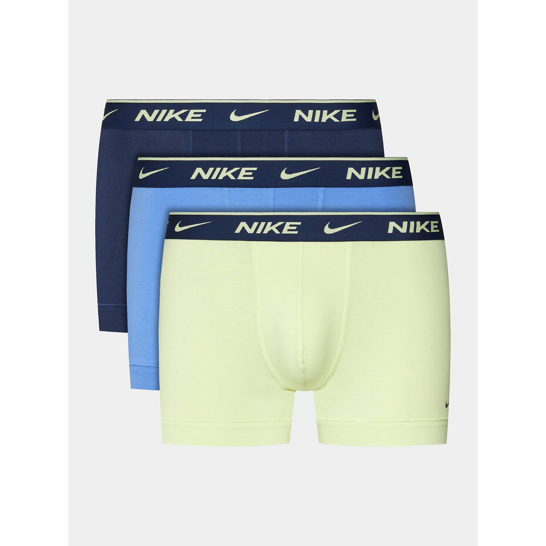 Nike Комплект 3 чифта боксерки 0000KE1008 Цветен - Pepit.bg