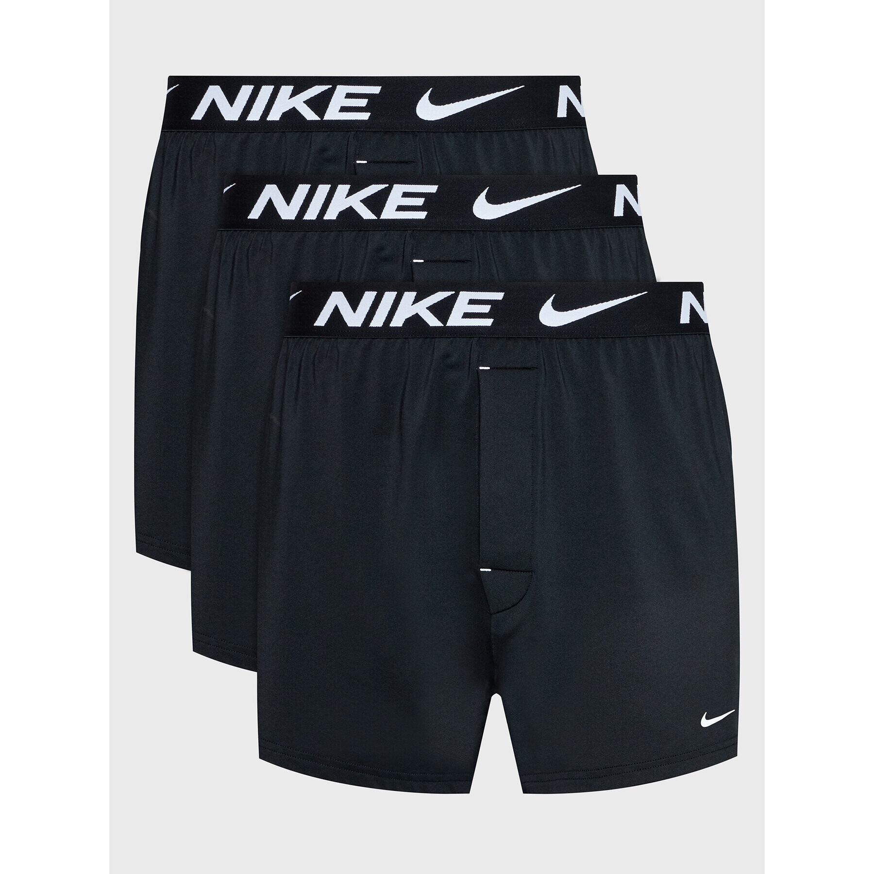 Nike Комплект 3 чифта боксерки 0000KE1214 Черен - Pepit.bg