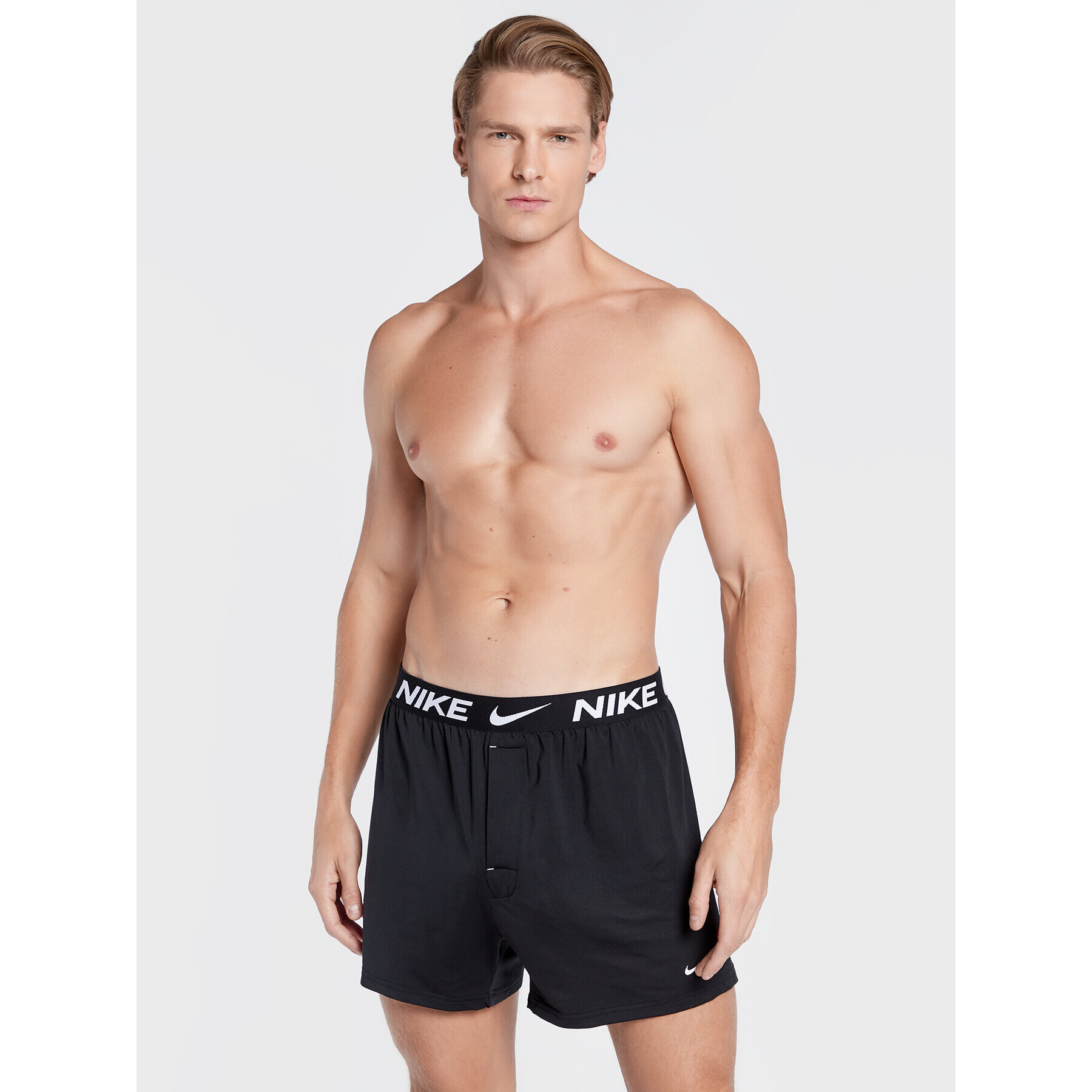 Nike Комплект 3 чифта боксерки 0000KE1214 Черен - Pepit.bg