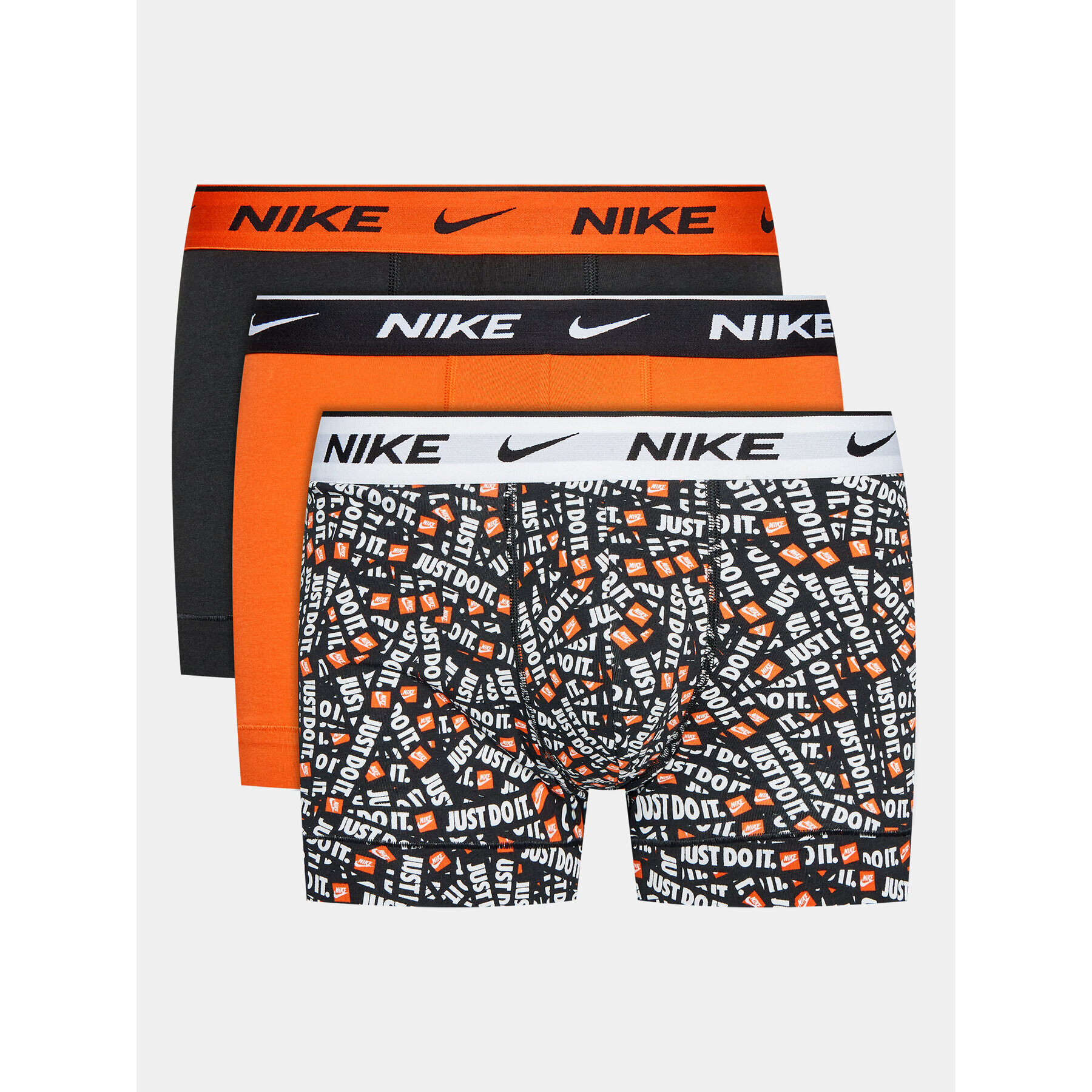 Nike Комплект 3 чифта боксерки 000PKE1008 Цветен - Pepit.bg