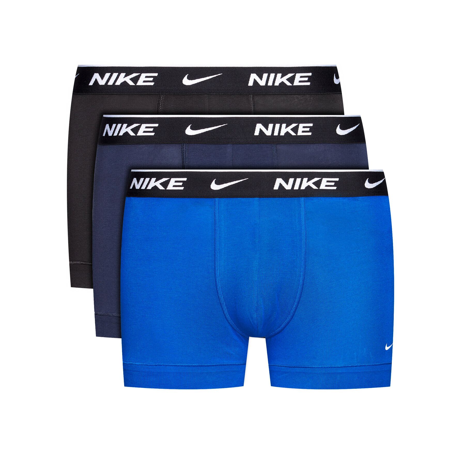 Nike Комплект 3 чифта боксерки Everyday 0000KE1008 Черен - Pepit.bg