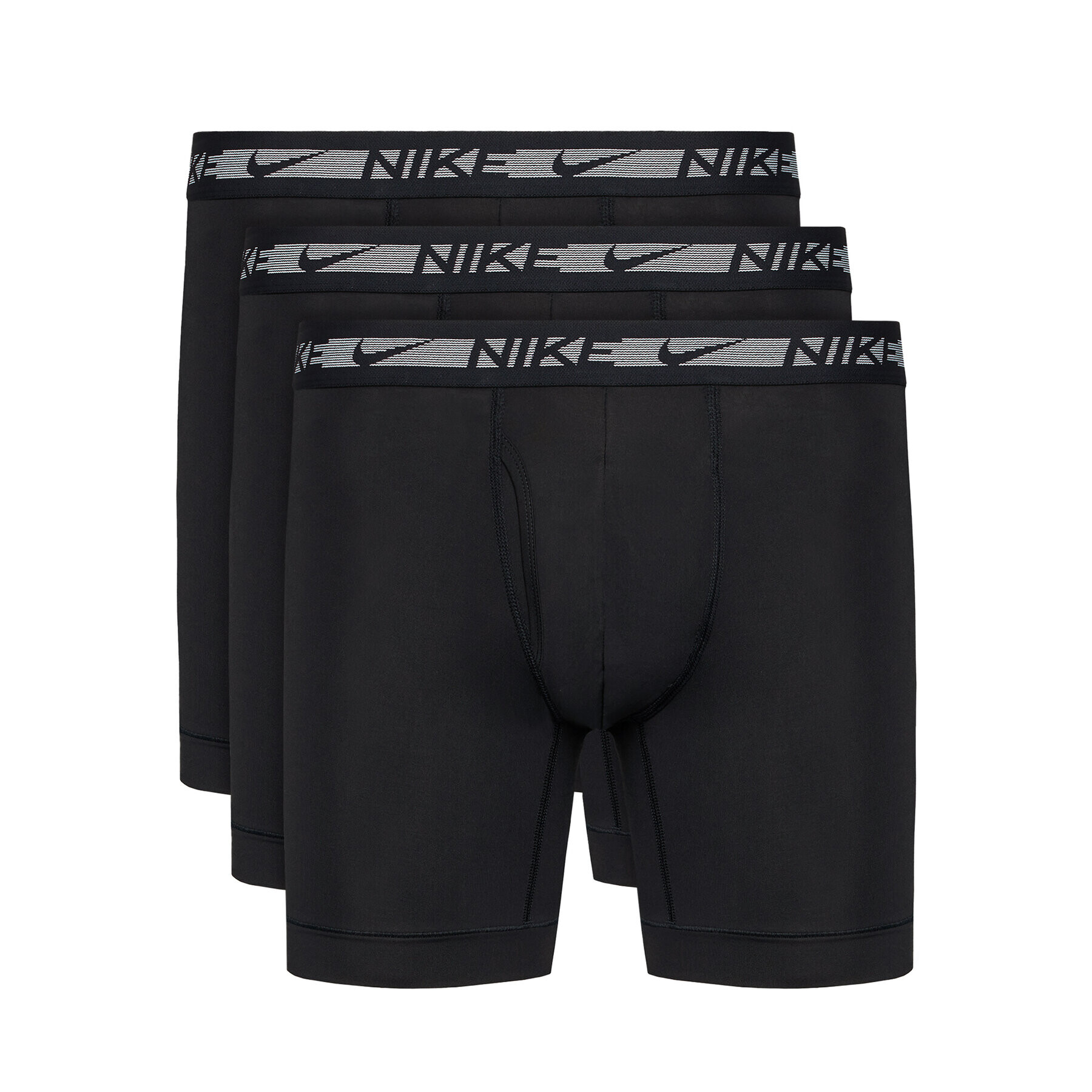 Nike Комплект 3 чифта боксерки Flex Micro 0000KE1028 Черен - Pepit.bg