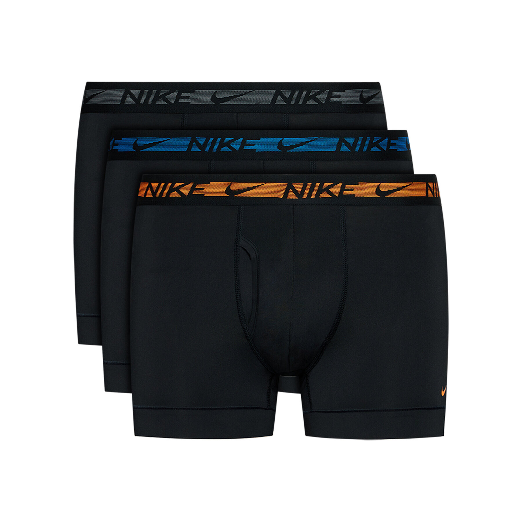 Nike Комплект 3 чифта боксерки Trunk 3Pk 0000KE1029 Черен - Pepit.bg