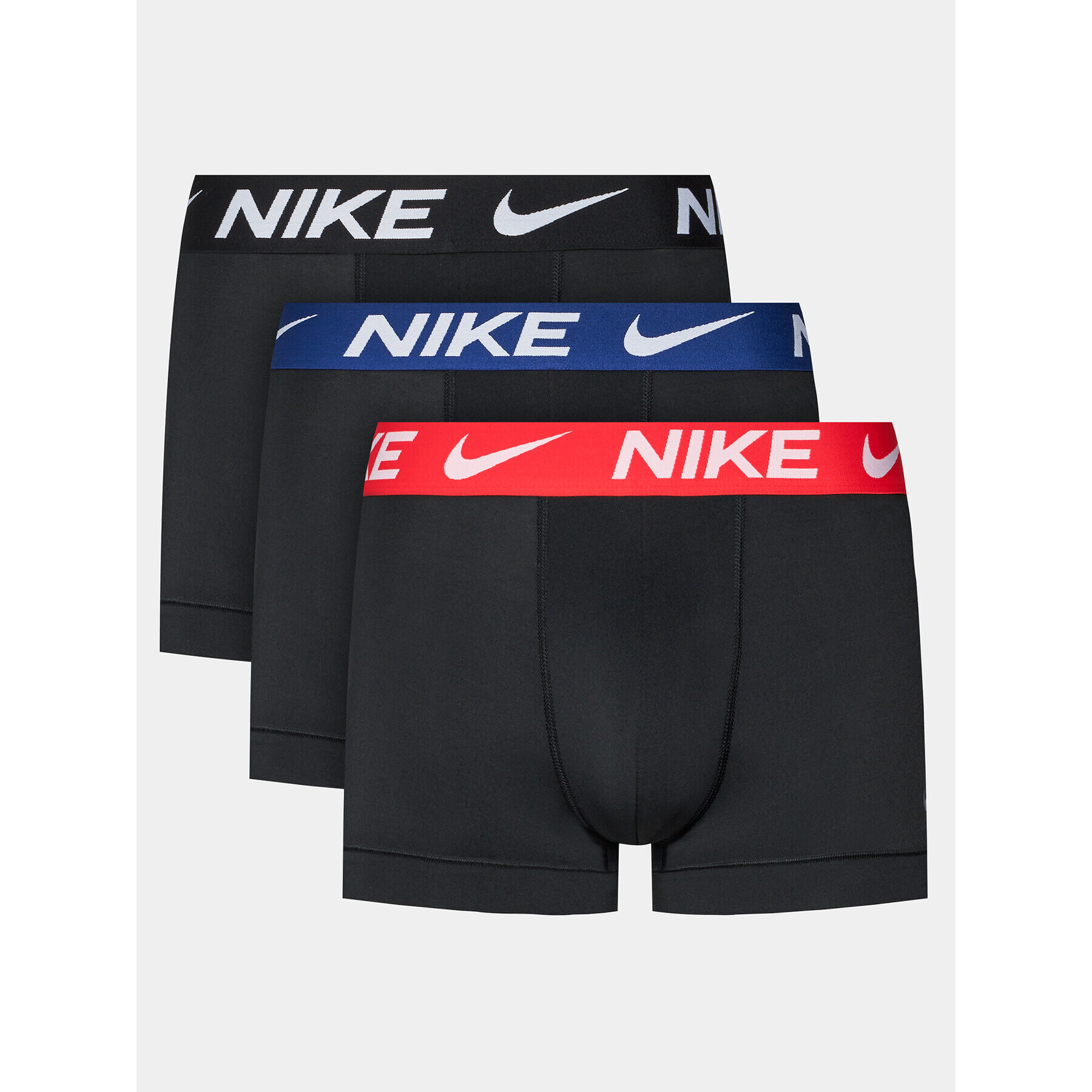 Nike Комплект 3 чифта боксерки Trunk 3pk 0000KE1156 Черен - Pepit.bg