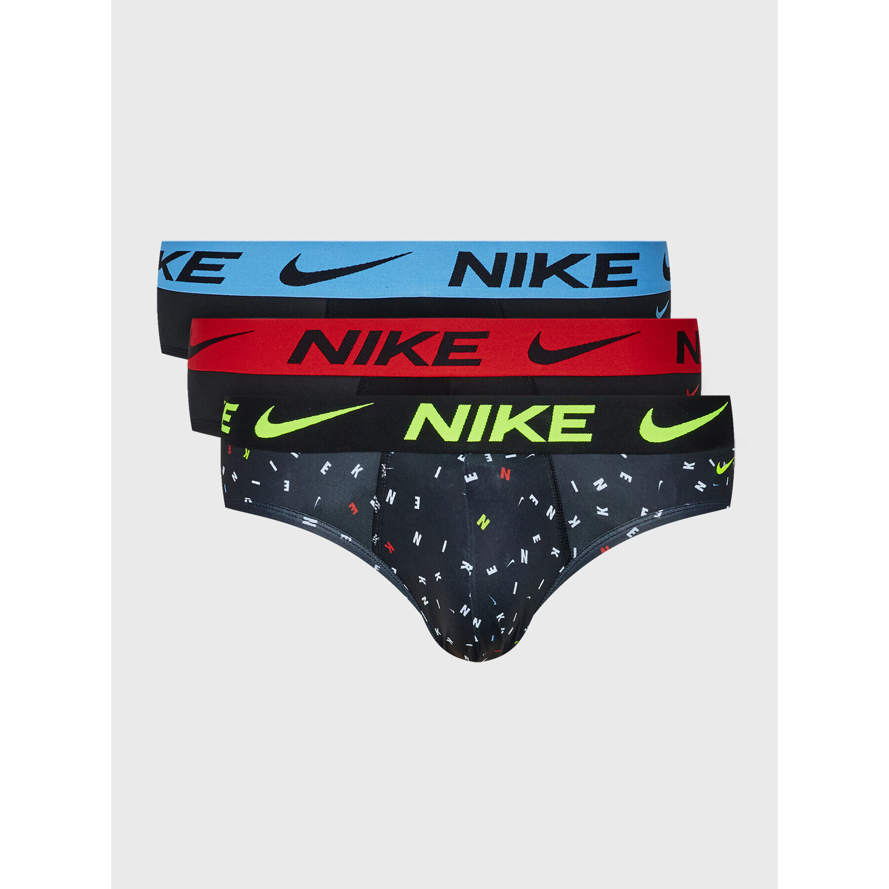 Nike Комплект 3 чифта слипове 0000KE1155 Черен - Pepit.bg