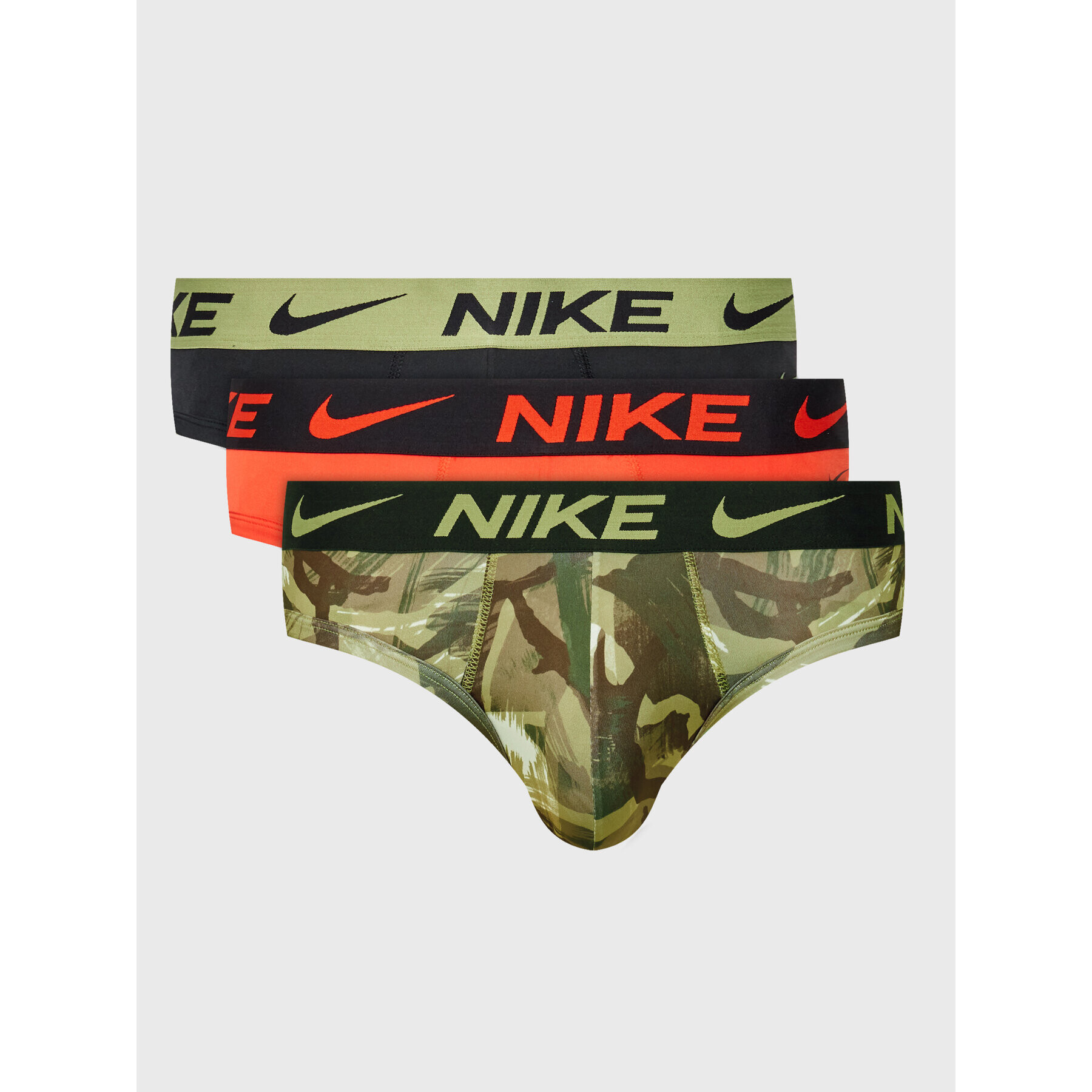 Nike Комплект 3 чифта слипове Hip Brief 000PKE1155 Цветен - Pepit.bg