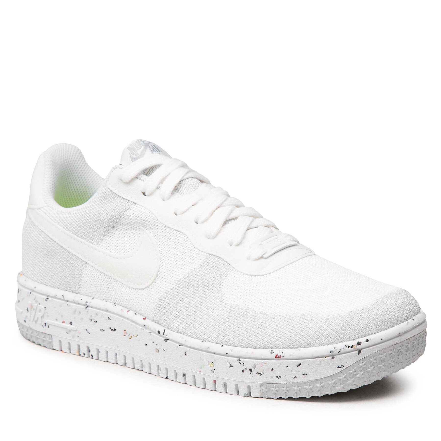 Nike Обувки AF1 Crater Flyknit DC4831 100 Бял - Pepit.bg