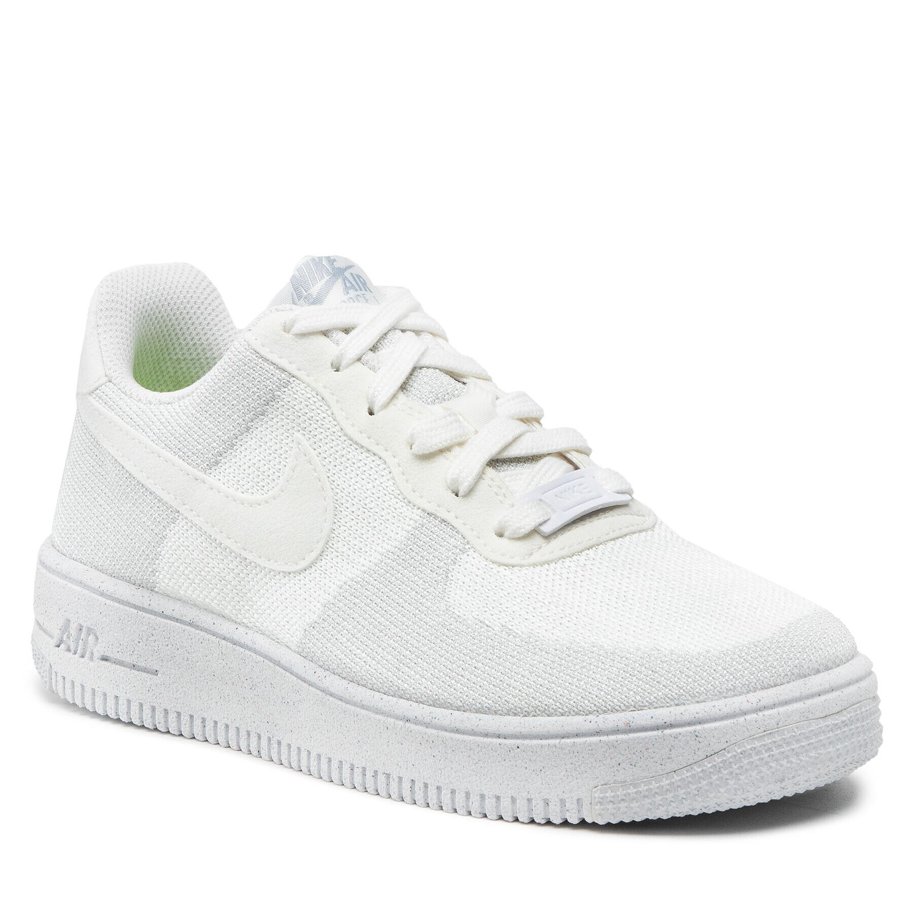 Nike Обувки Af1 Crater Flyknit (GS) DH3375 100 Бял - Pepit.bg