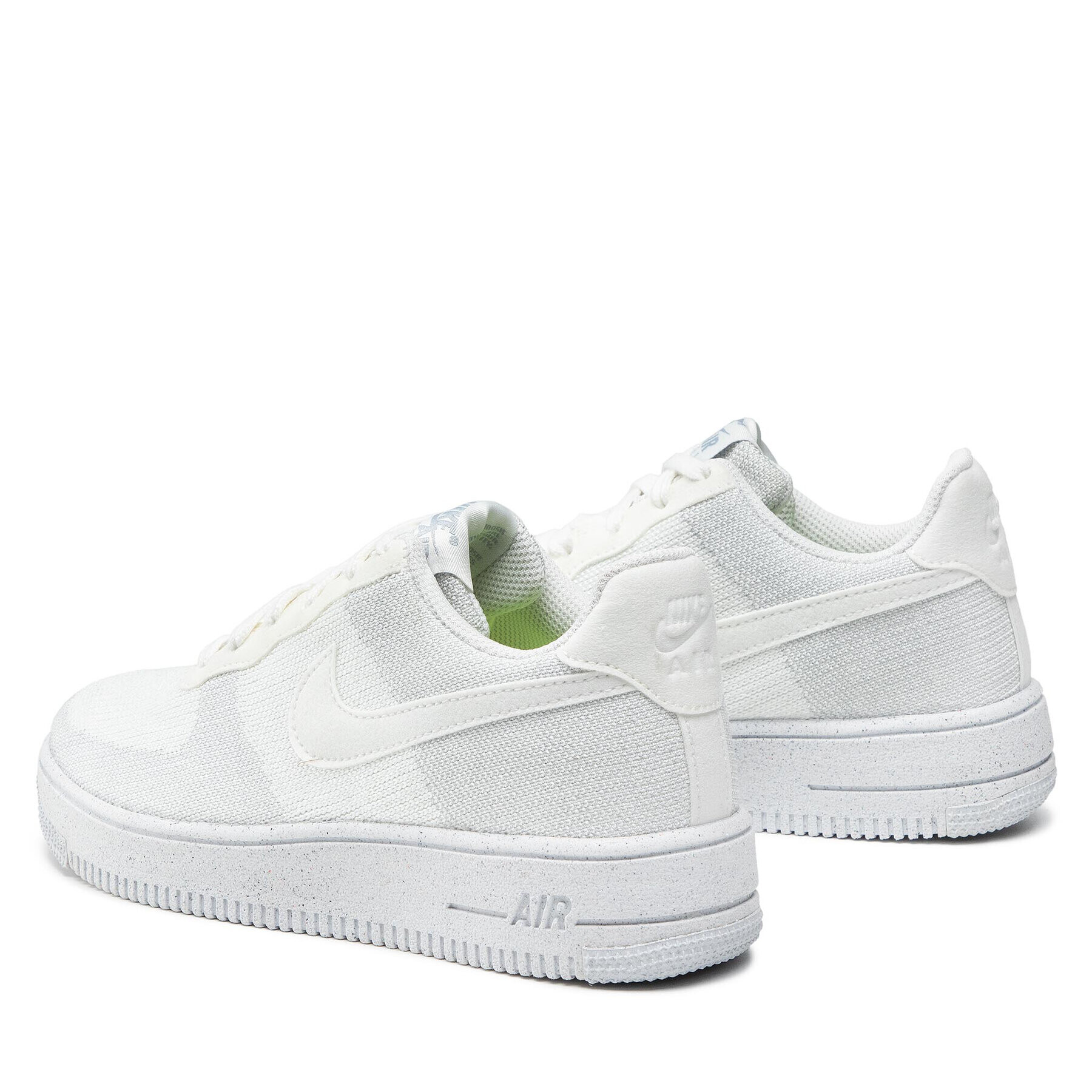 Nike Обувки Af1 Crater Flyknit (GS) DH3375 100 Бял - Pepit.bg