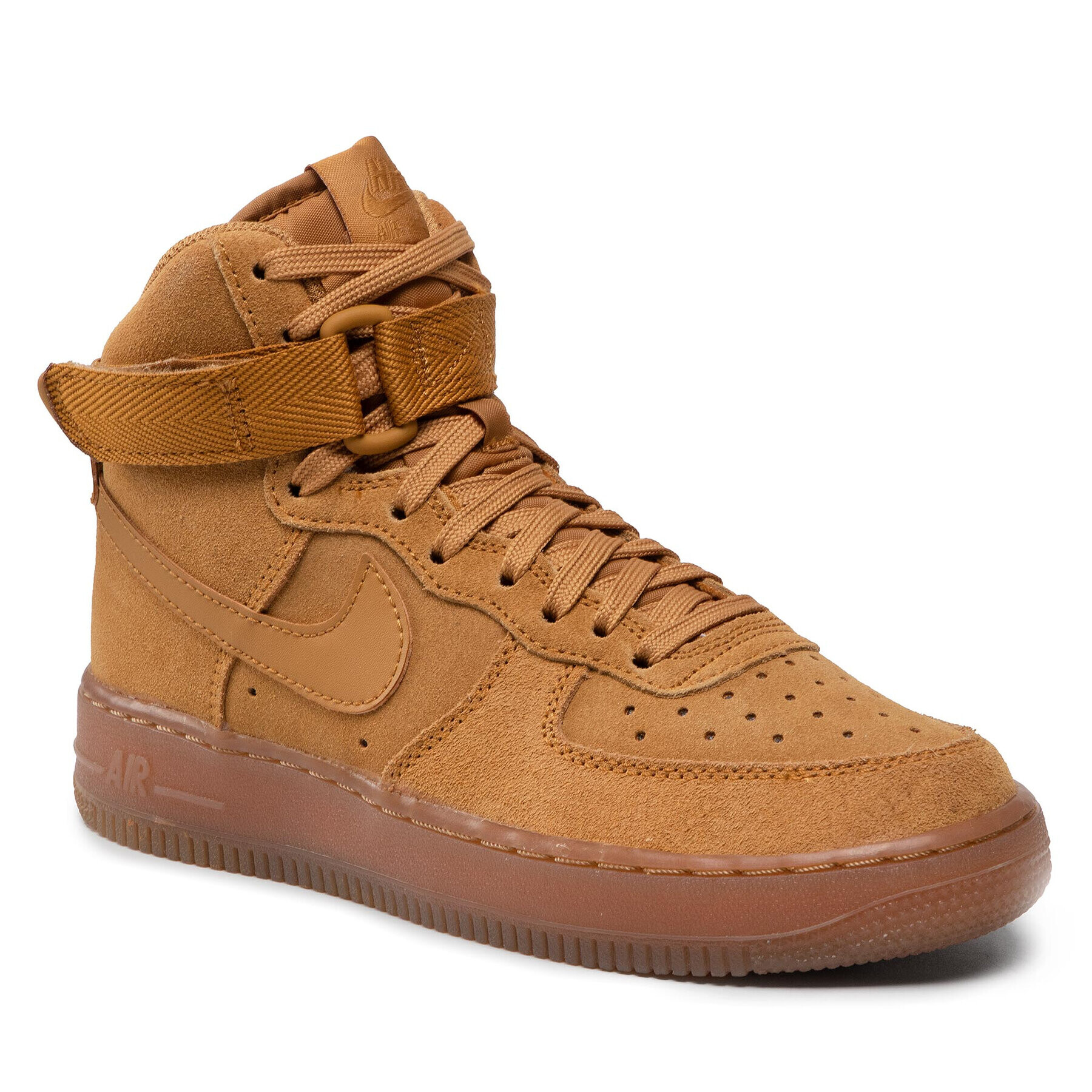 Nike Обувки Air Force 1 High Lv 8 3 (GS) CK0262 700 Жълт - Pepit.bg