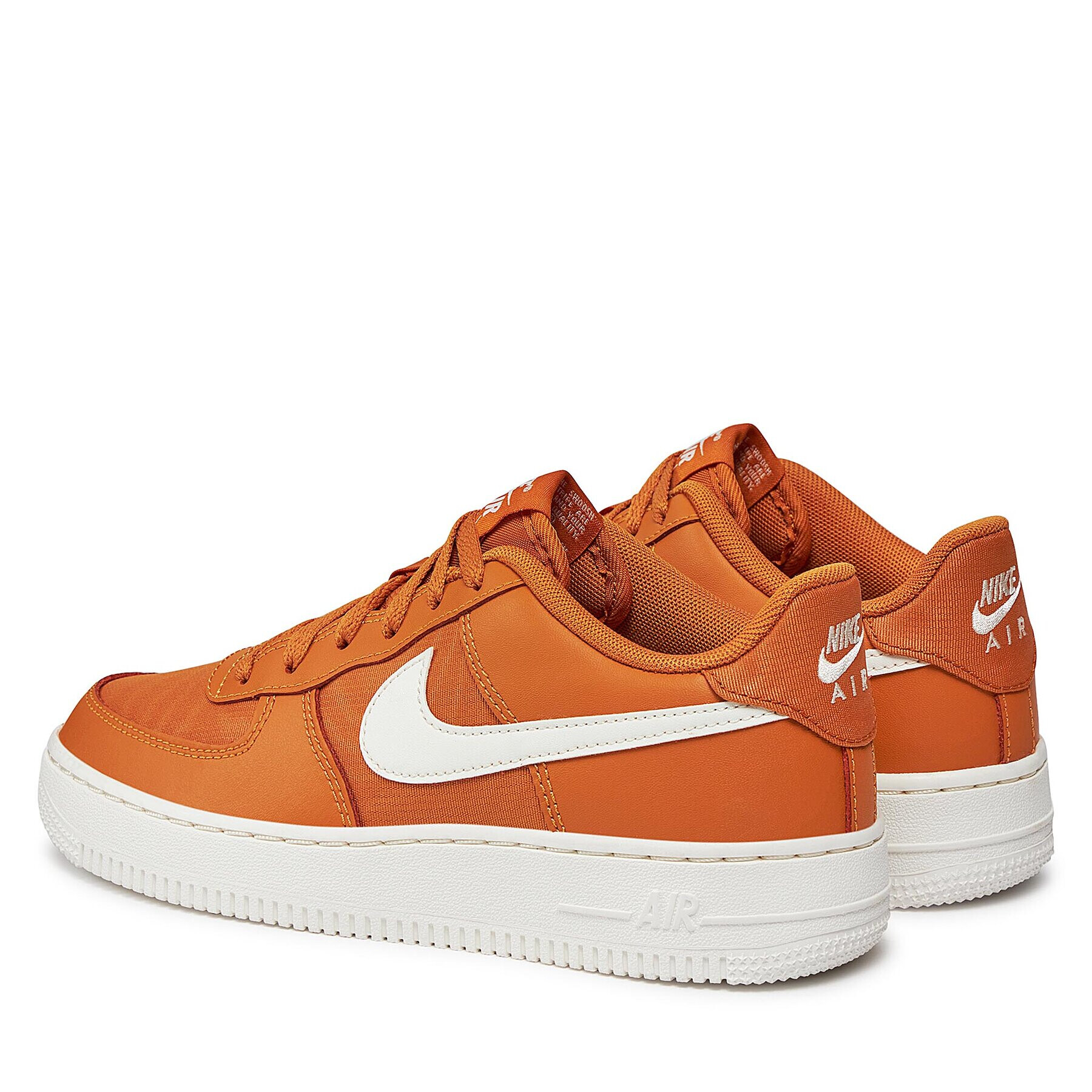 Nike Обувки Air Force 1 Lv8 (GS) DX1656 800 Кафяв - Pepit.bg