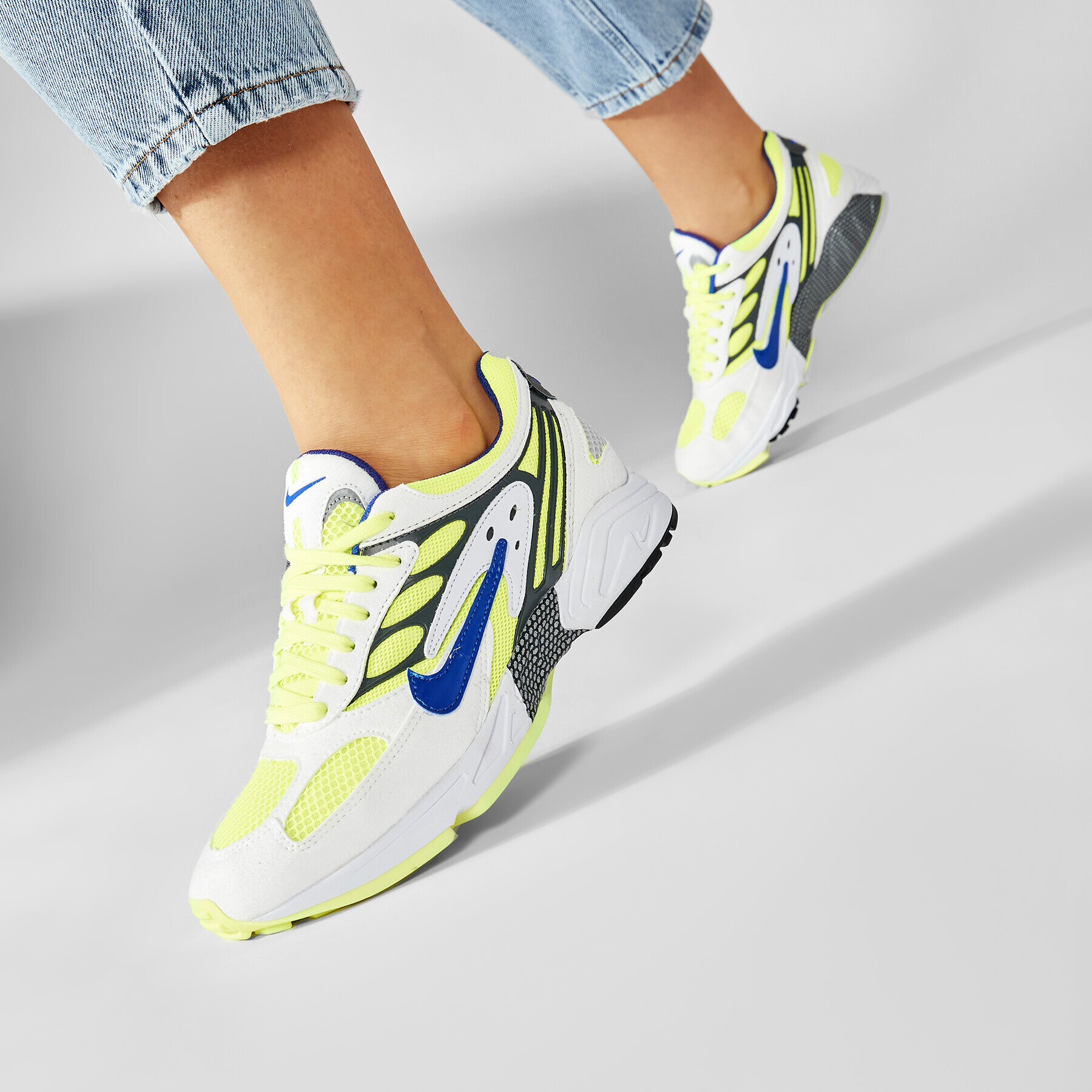 Nike Обувки Air Ghost Racer AT5410 103 Бял - Pepit.bg