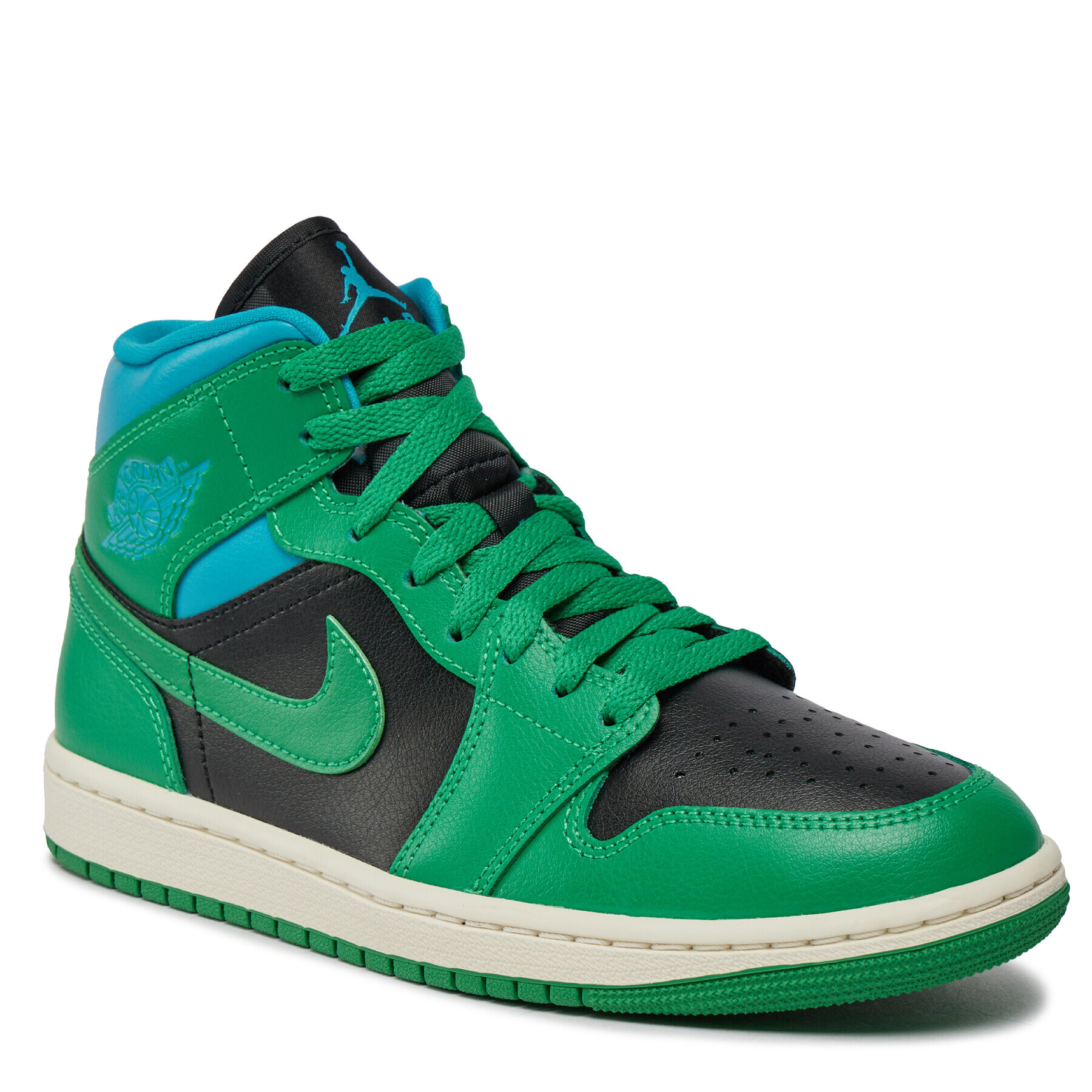 Nike Обувки Air Jordan 1 Mid BQ6472 033 Зелен - Pepit.bg