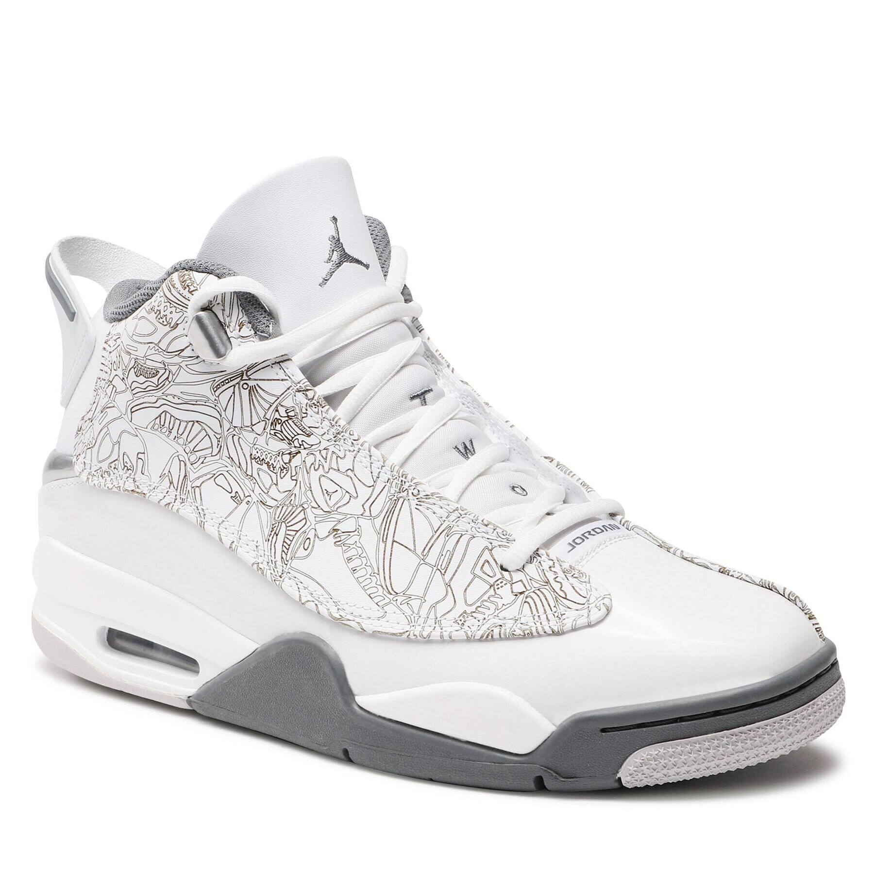 Nike Обувки Air Jordan Dub Zero 311046 107 Бял - Pepit.bg