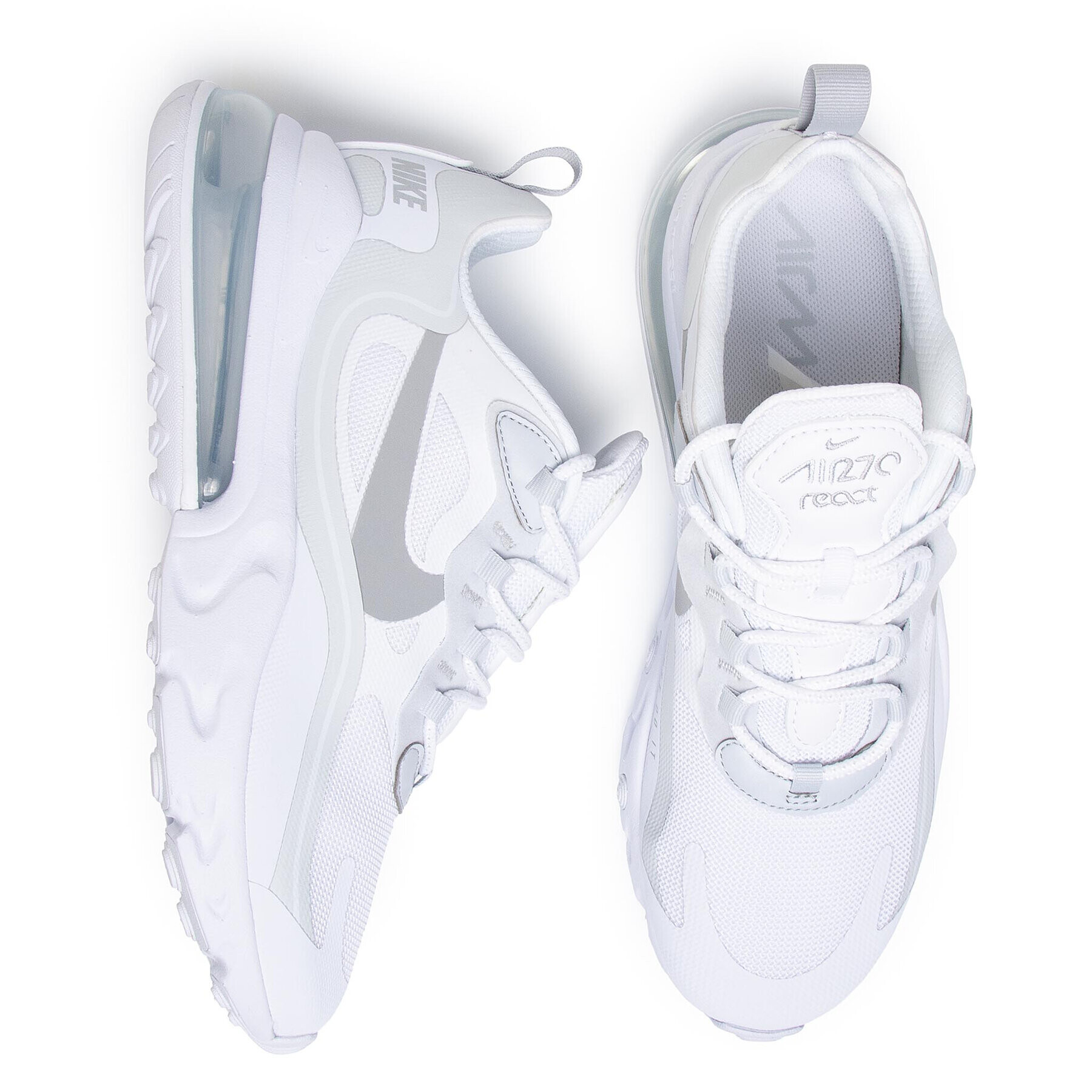 Nike Обувки Air Max 270 React CV1632 100 Бял - Pepit.bg