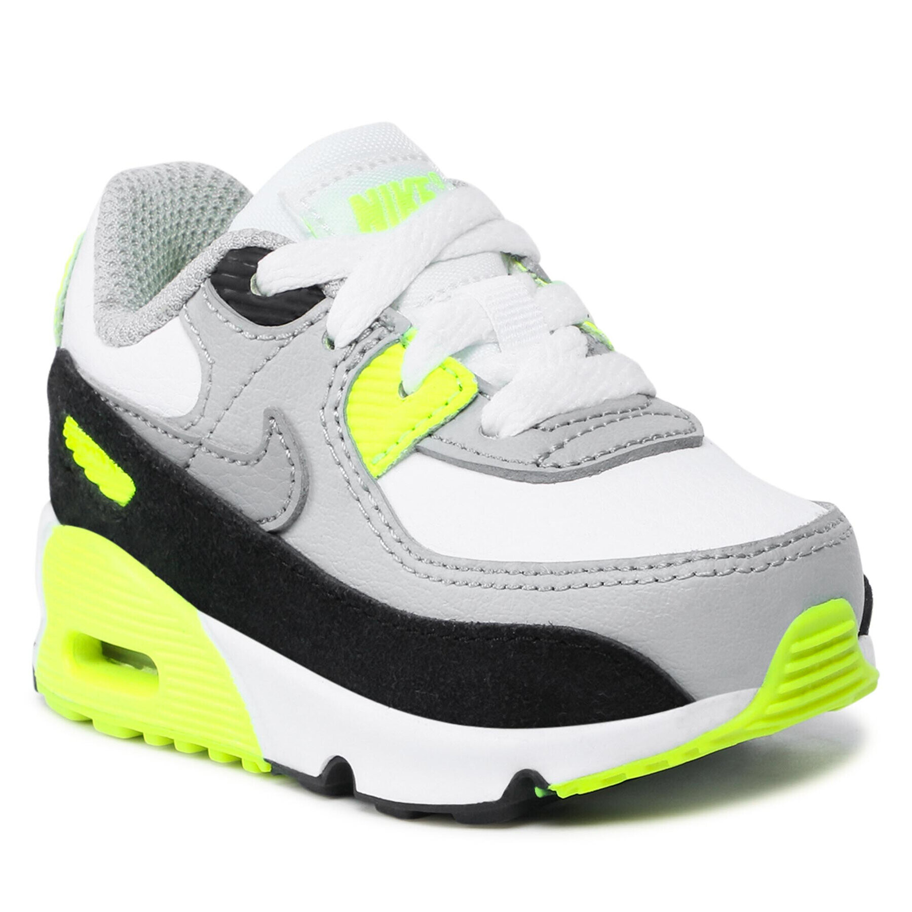 Nike Обувки Air Max 90 Lthr (TD) CD6868 101 Бял - Pepit.bg