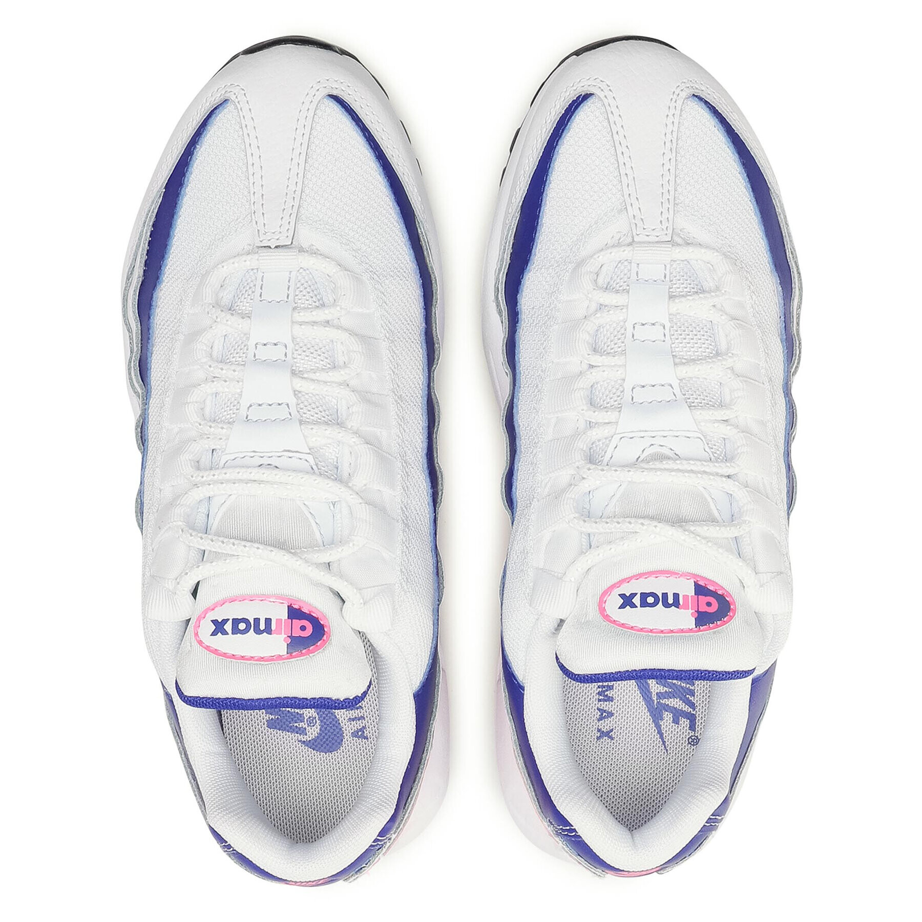 Nike Обувки Air Max 95 DC9210 100 Бял - Pepit.bg