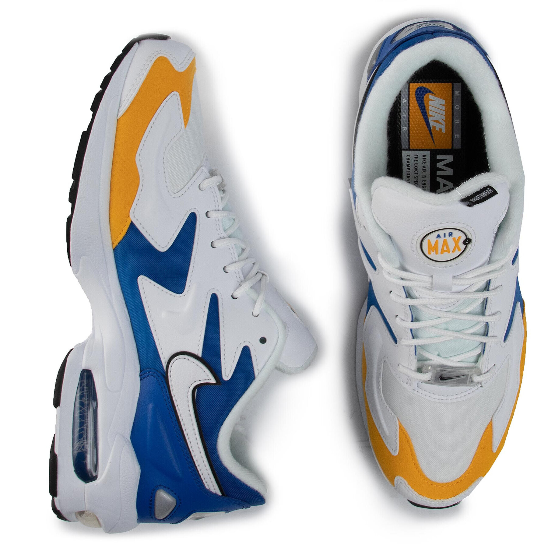 Nike Обувки Air Max2 Light Prm BV0987 102 Бял - Pepit.bg