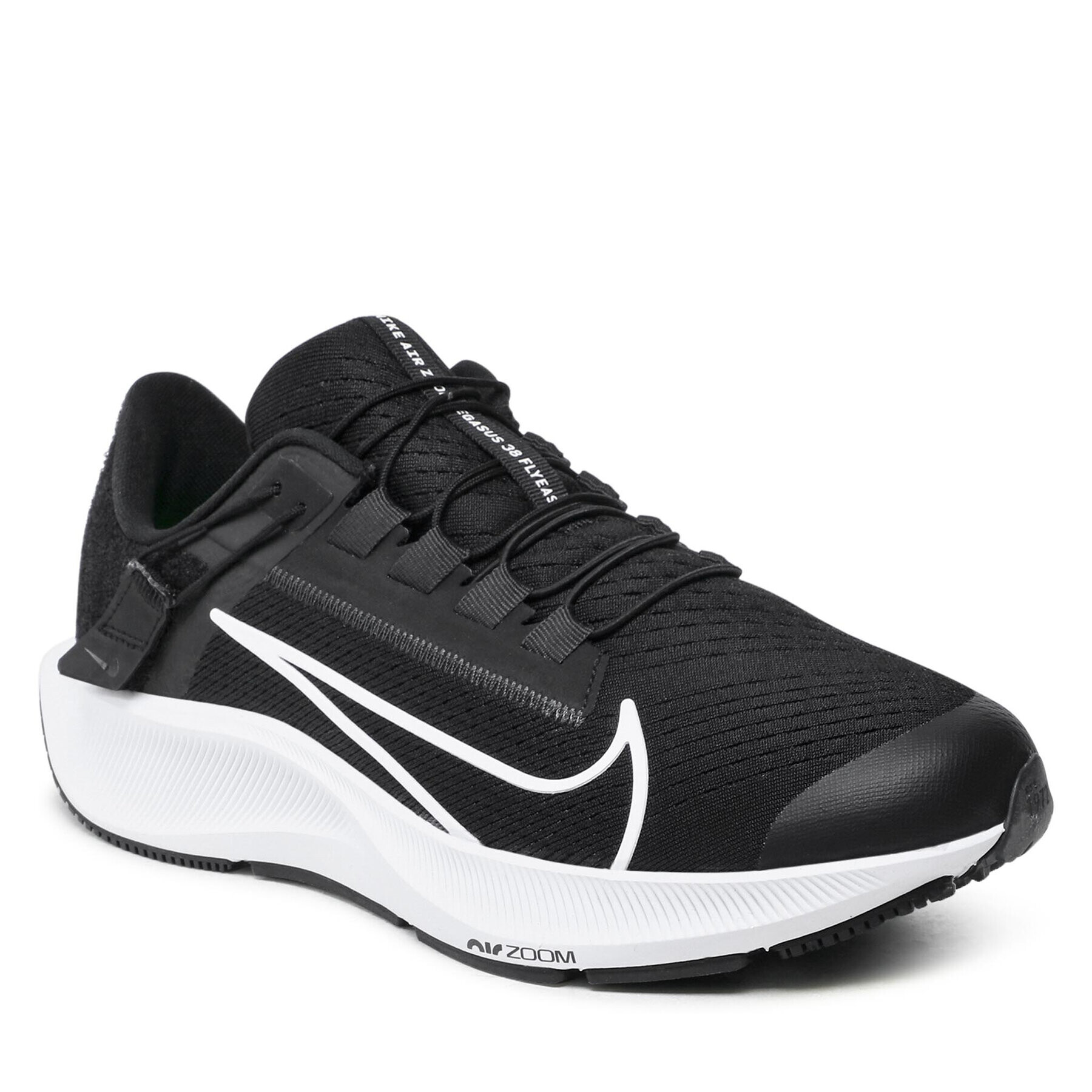 Nike Обувки Air Zoom Pegasus 38 Flyease 4E DA6678 001 Черен - Pepit.bg
