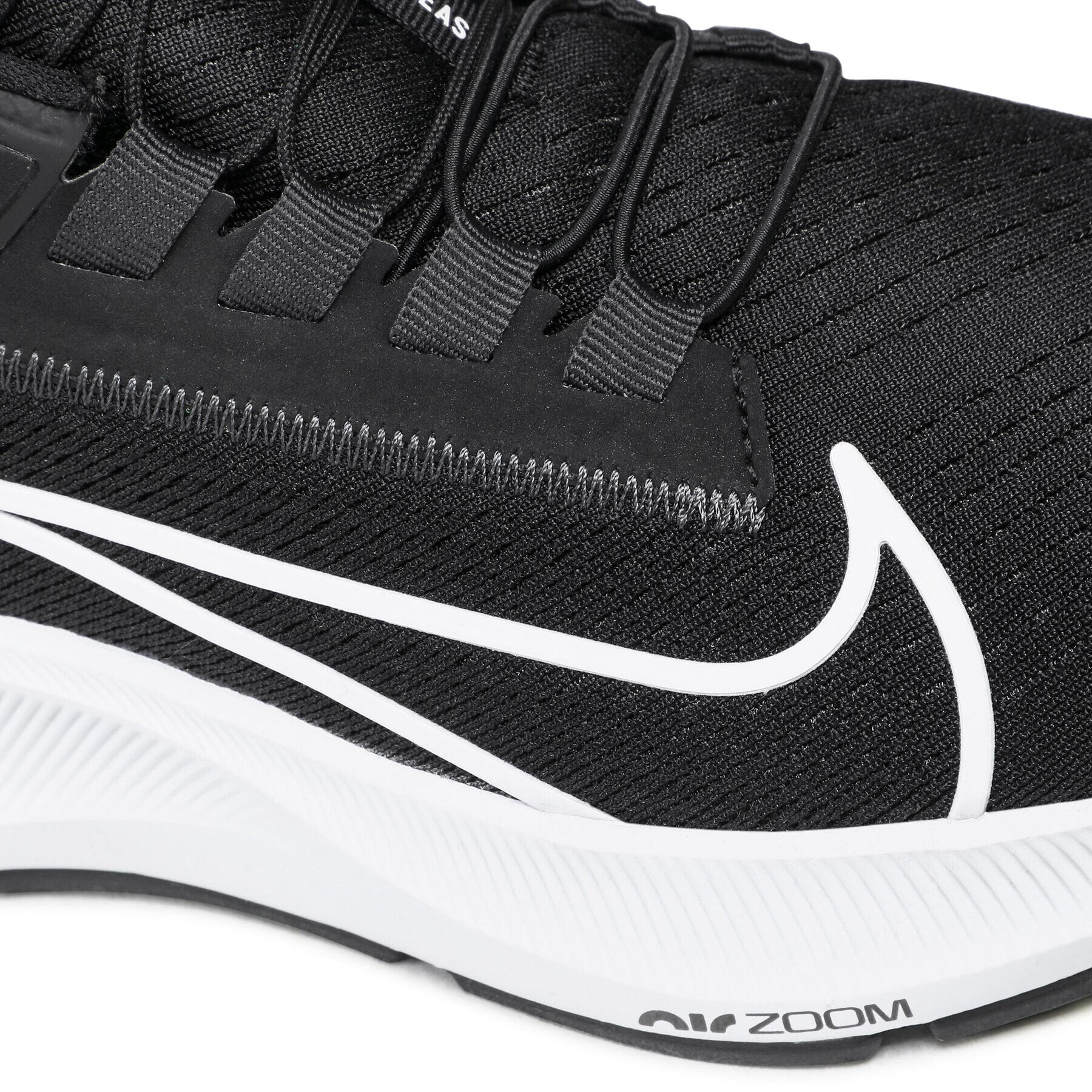 Nike Обувки Air Zoom Pegasus 38 Flyease 4E DA6678 001 Черен - Pepit.bg
