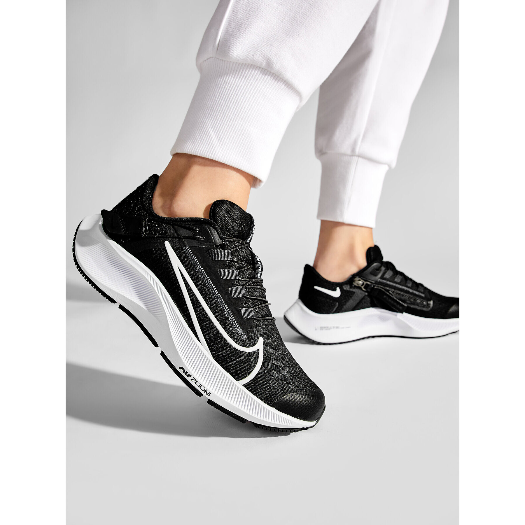 Nike Обувки Air Zoom Pegasus 38 Flyease DA6698 001 Черен - Pepit.bg