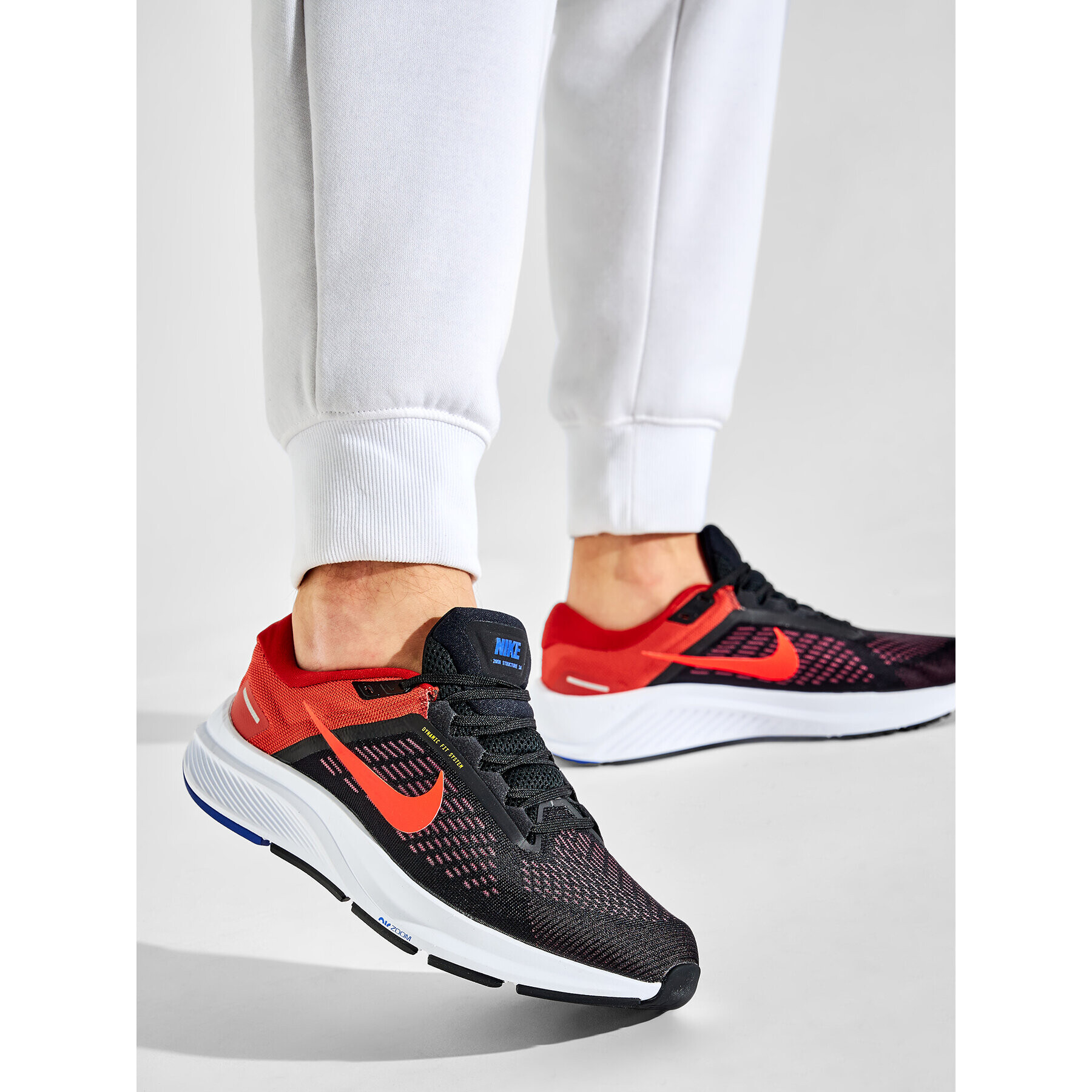 Nike Обувки Air Zoom Structure 24 DA8535 006 Черен - Pepit.bg