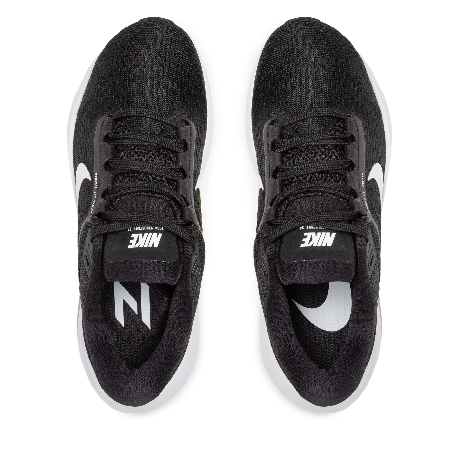 Nike Обувки Air Zoom Structure 24 DA8570 001 Черен - Pepit.bg
