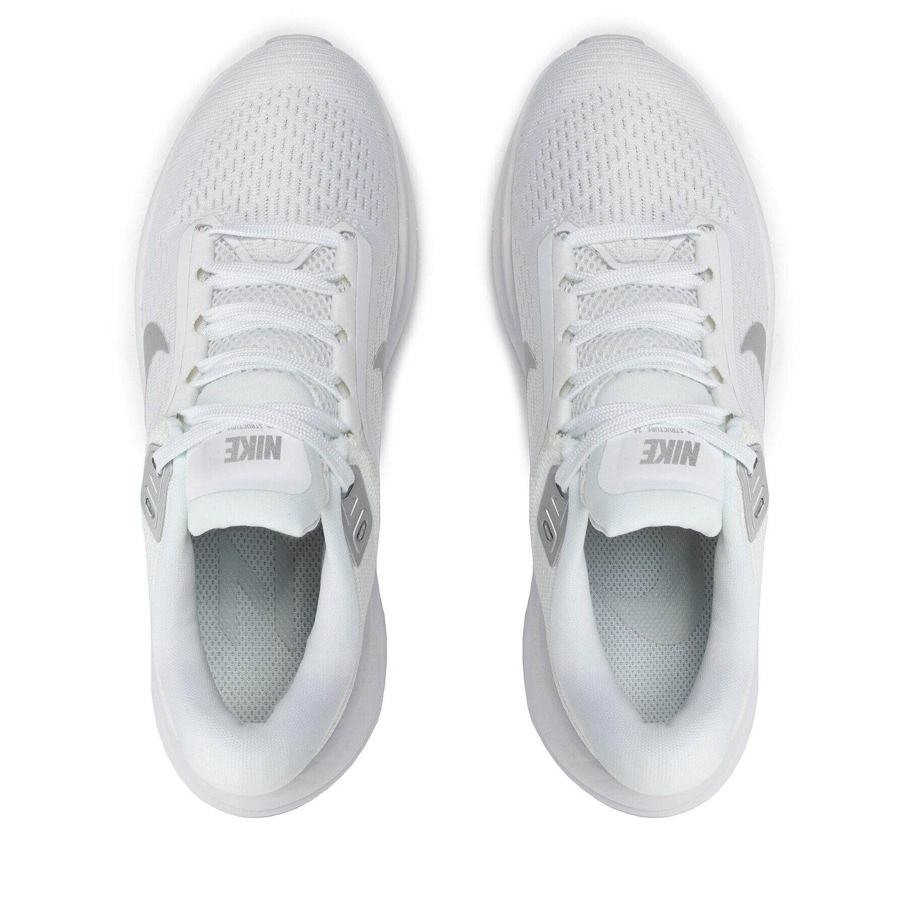 Nike Обувки Air Zoom Structure 24 DA8570 102 Бял - Pepit.bg