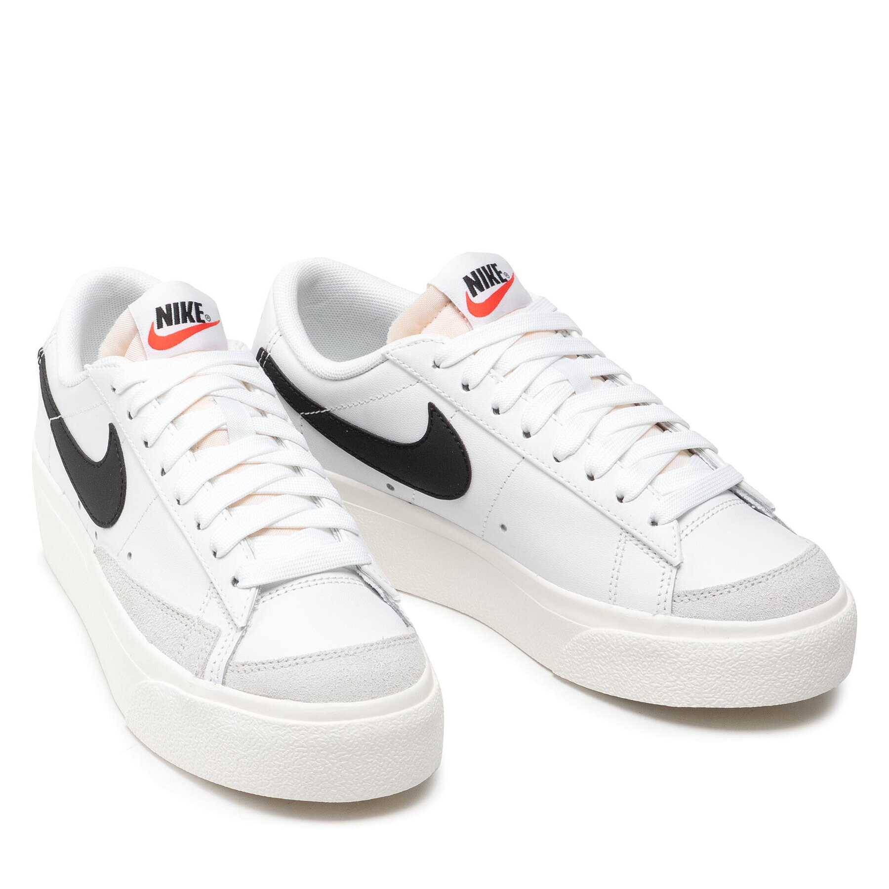 Nike Обувки Blazer Low Platform DJ0292 Бял - Pepit.bg