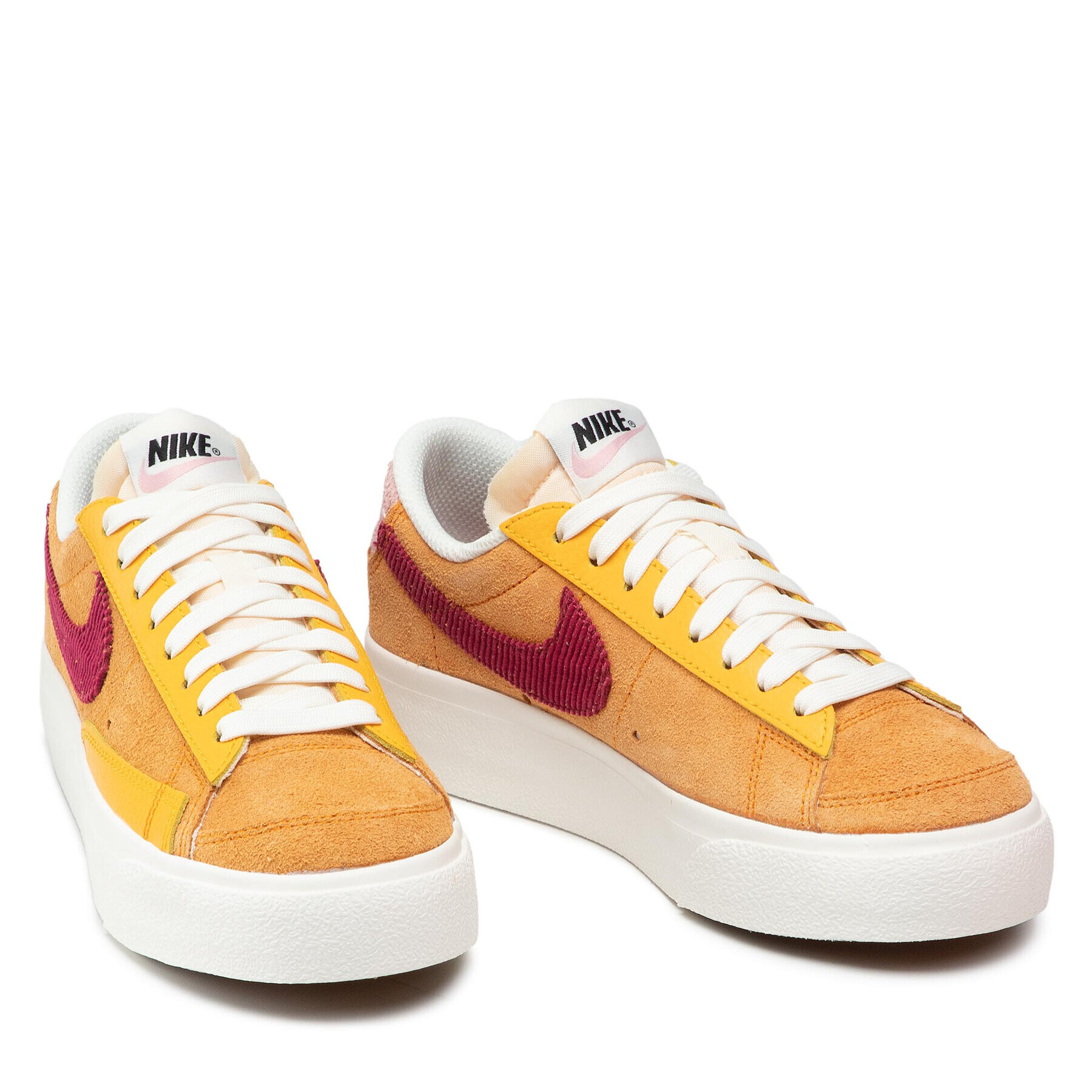 Nike Обувки Blazer Low Platform DO6721 700 Кафяв - Pepit.bg