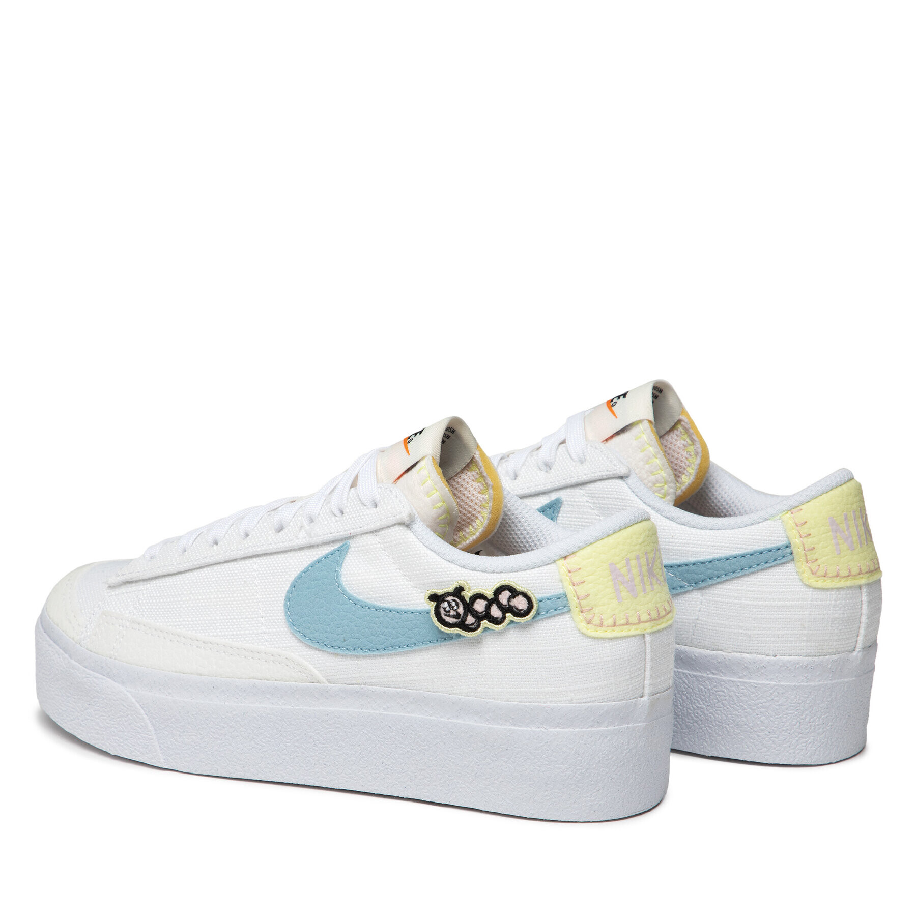 Nike Обувки Blazer Low Platform Se DJ6376 100 Бял - Pepit.bg