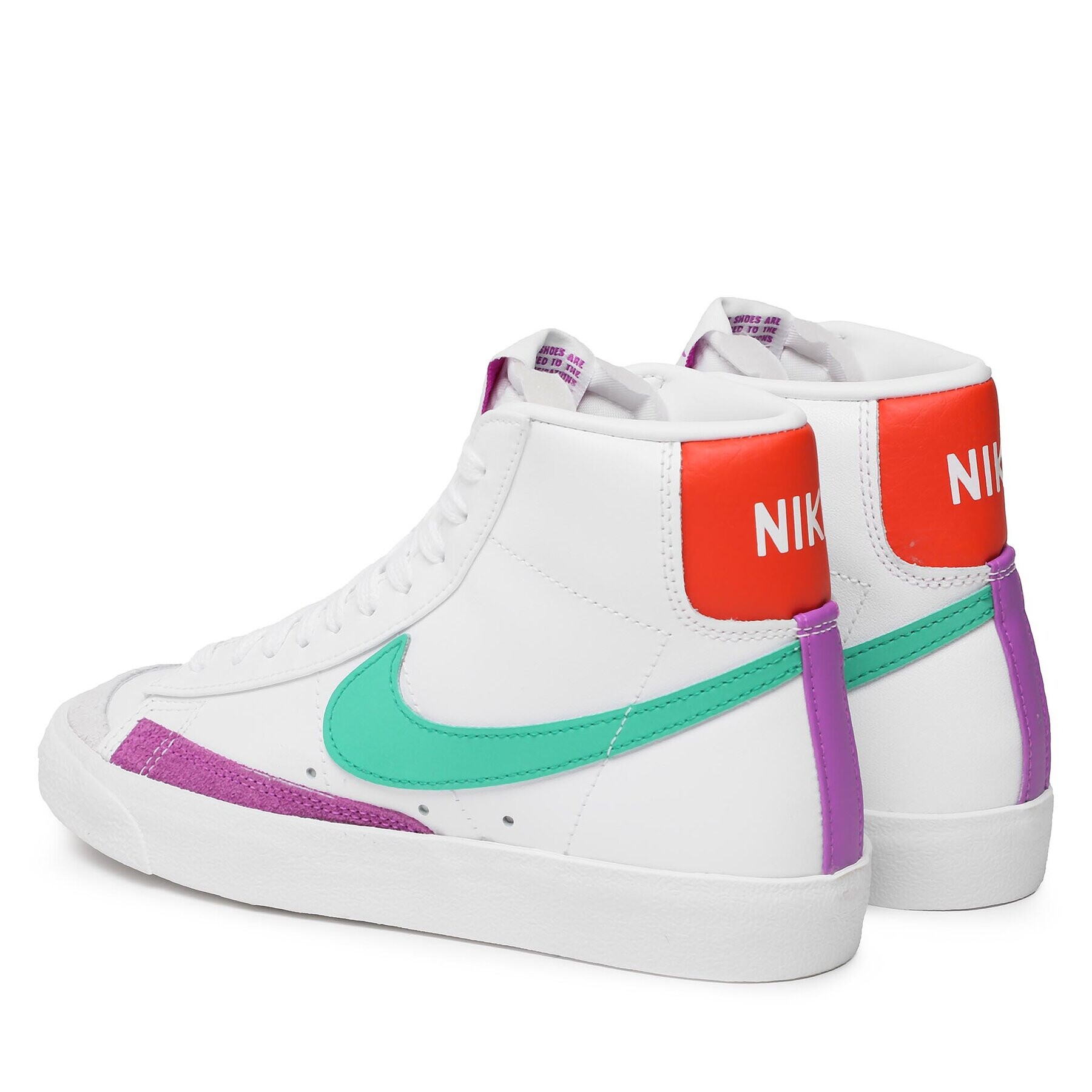 Nike Обувки Blazer Mid '77 CZ1055 123 Бял - Pepit.bg