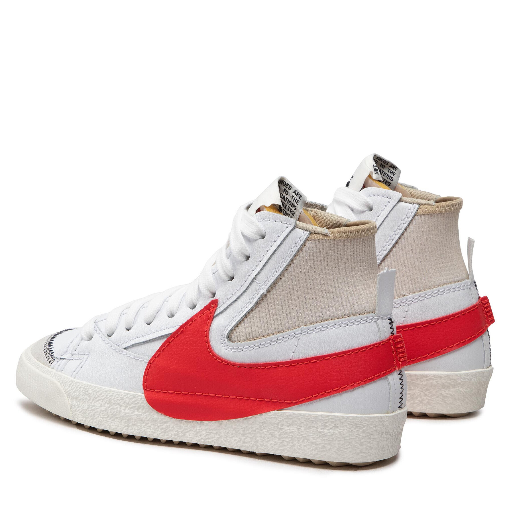 Nike Обувки Blazer Mid '77 Jumbo DD3111 102 Бял - Pepit.bg