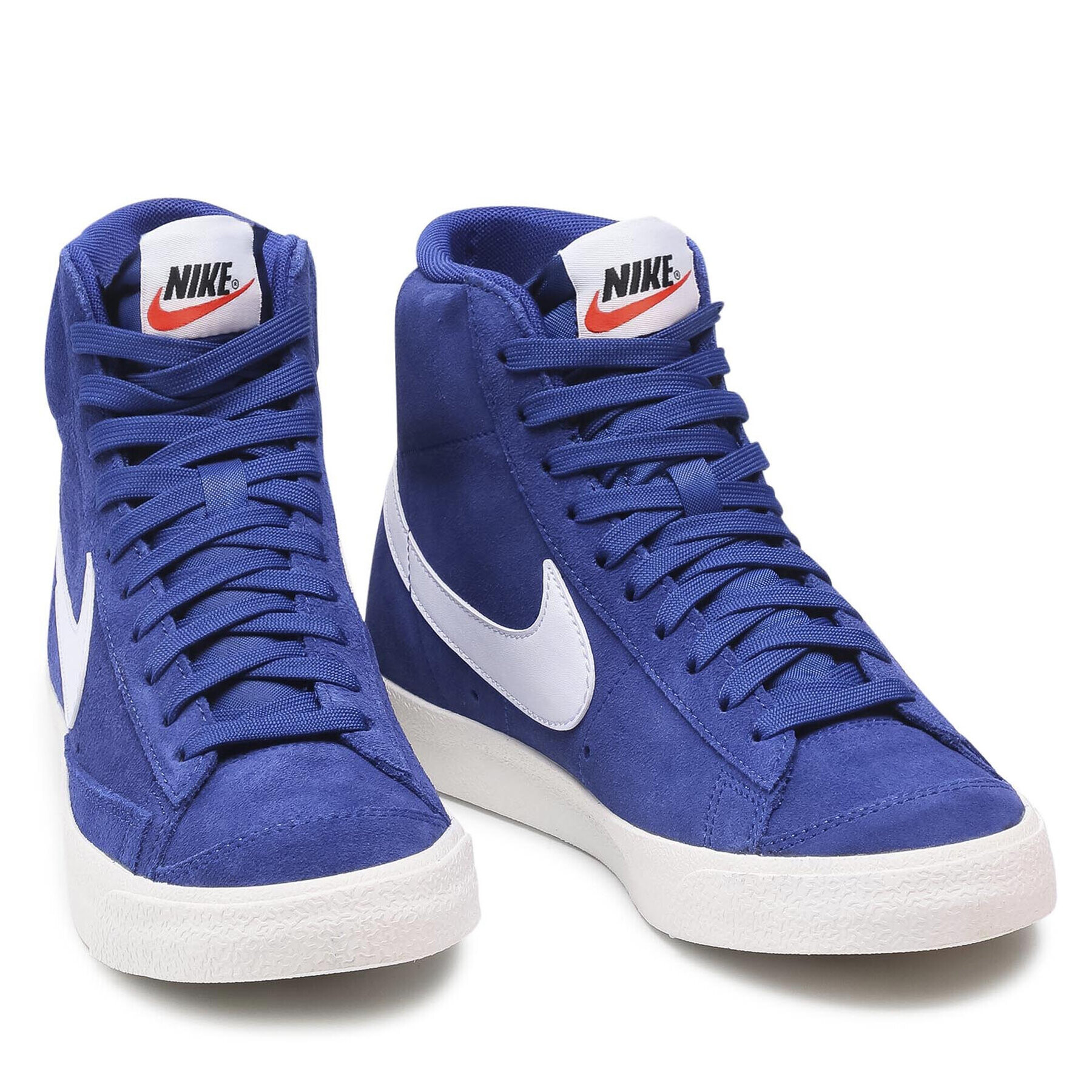 Nike Обувки Blazer Mid '77 Suede CI1172 402 Син - Pepit.bg