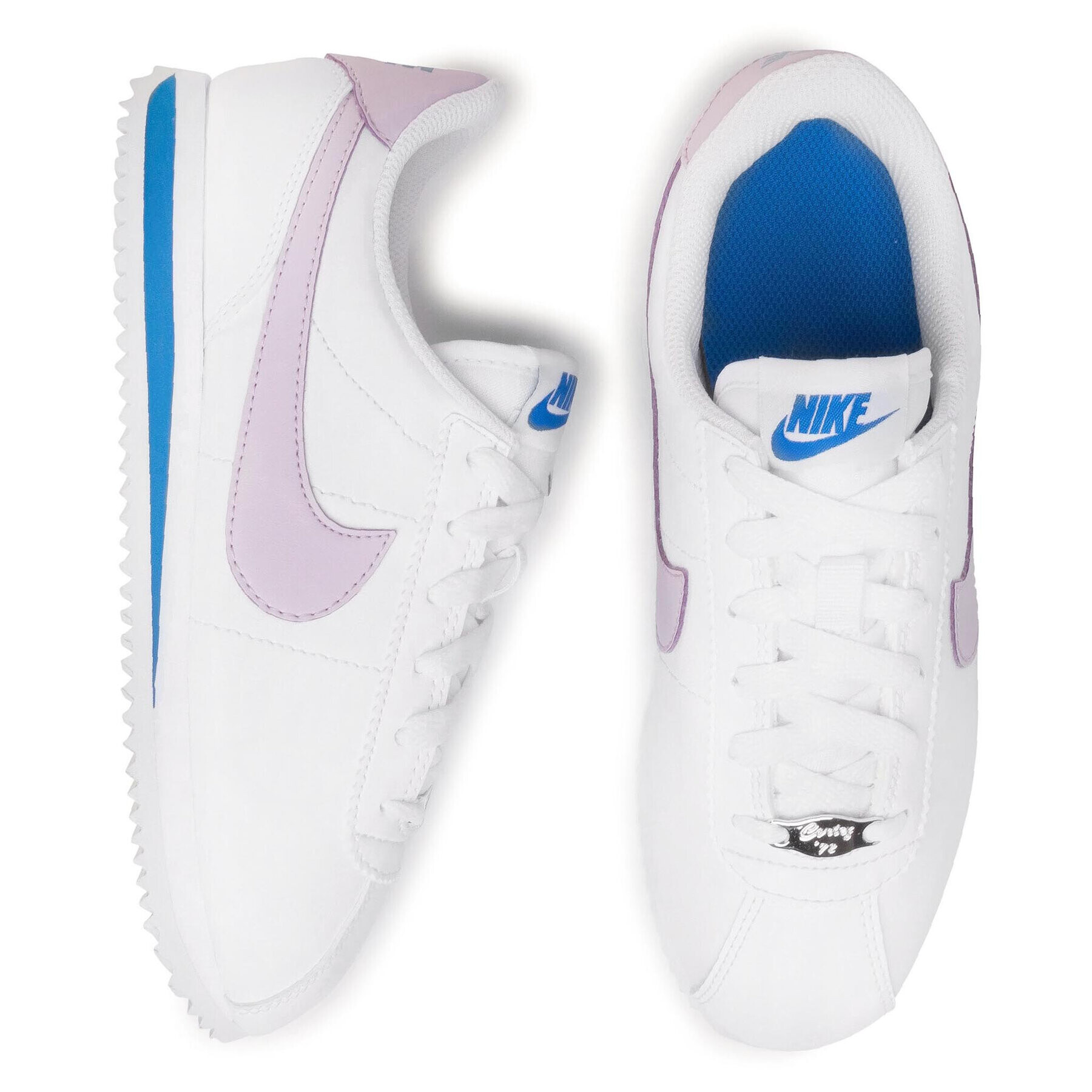 Nike Обувки Cortez Basic Sl (GS) 904764 108 Бял - Pepit.bg