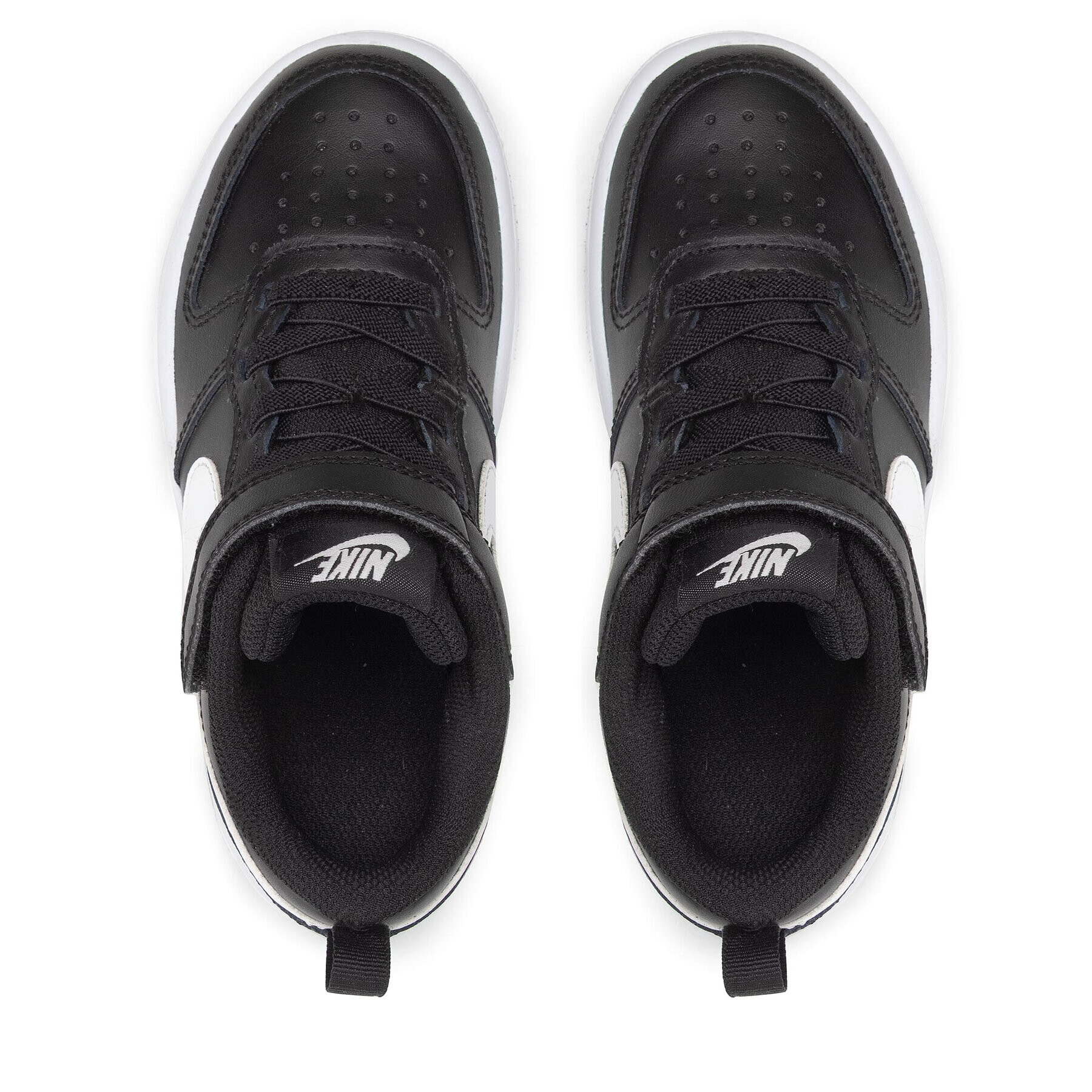 Nike Обувки Court Borough Low 2 (PSV) BQ5451 002 Черен - Pepit.bg