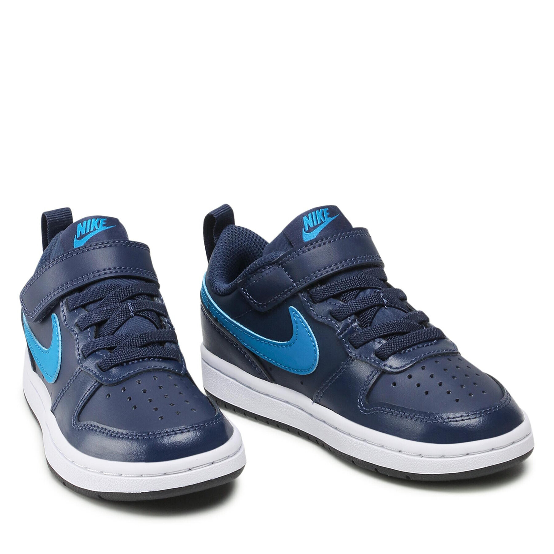 Nike Обувки Court Borough Low 2 (PSV) BQ5451 403 Тъмносин - Pepit.bg