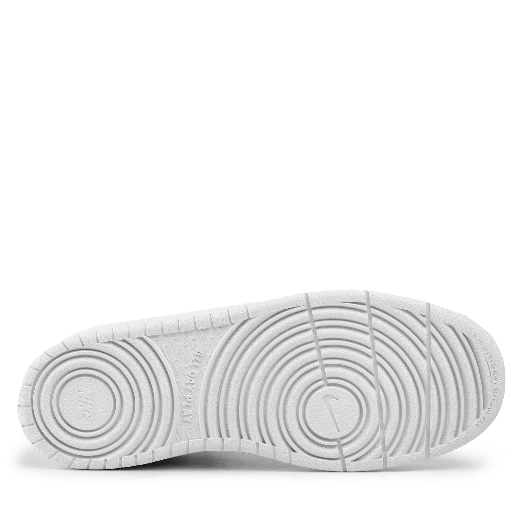 Nike Обувки Court Borough Mid 2 (Gs) CD7782 100 Бял - Pepit.bg