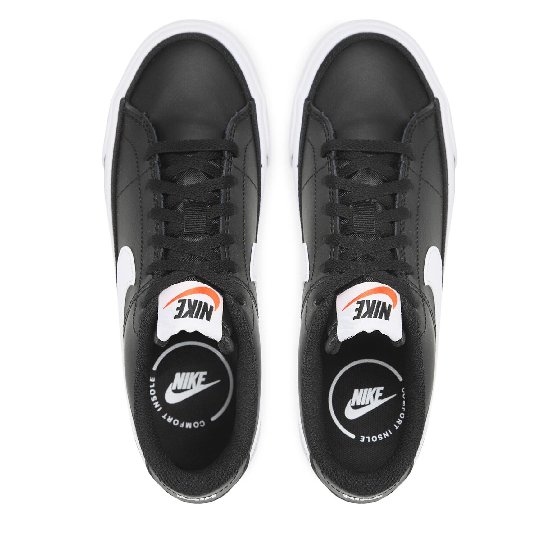 Nike Обувки Court Legacy (Gs) DA5380 002 Черен - Pepit.bg