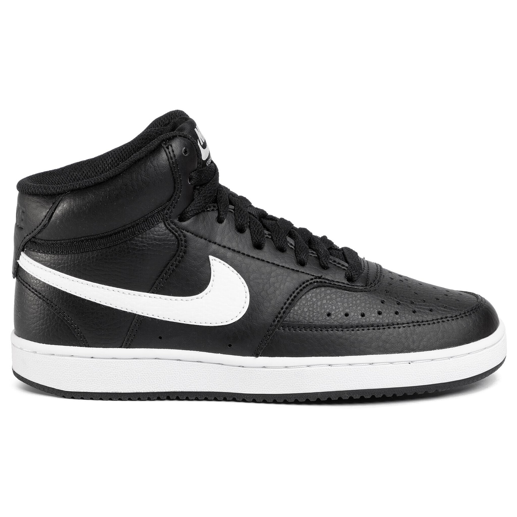 Nike Обувки Court Vision Mid CD5436 001 Черен - Pepit.bg