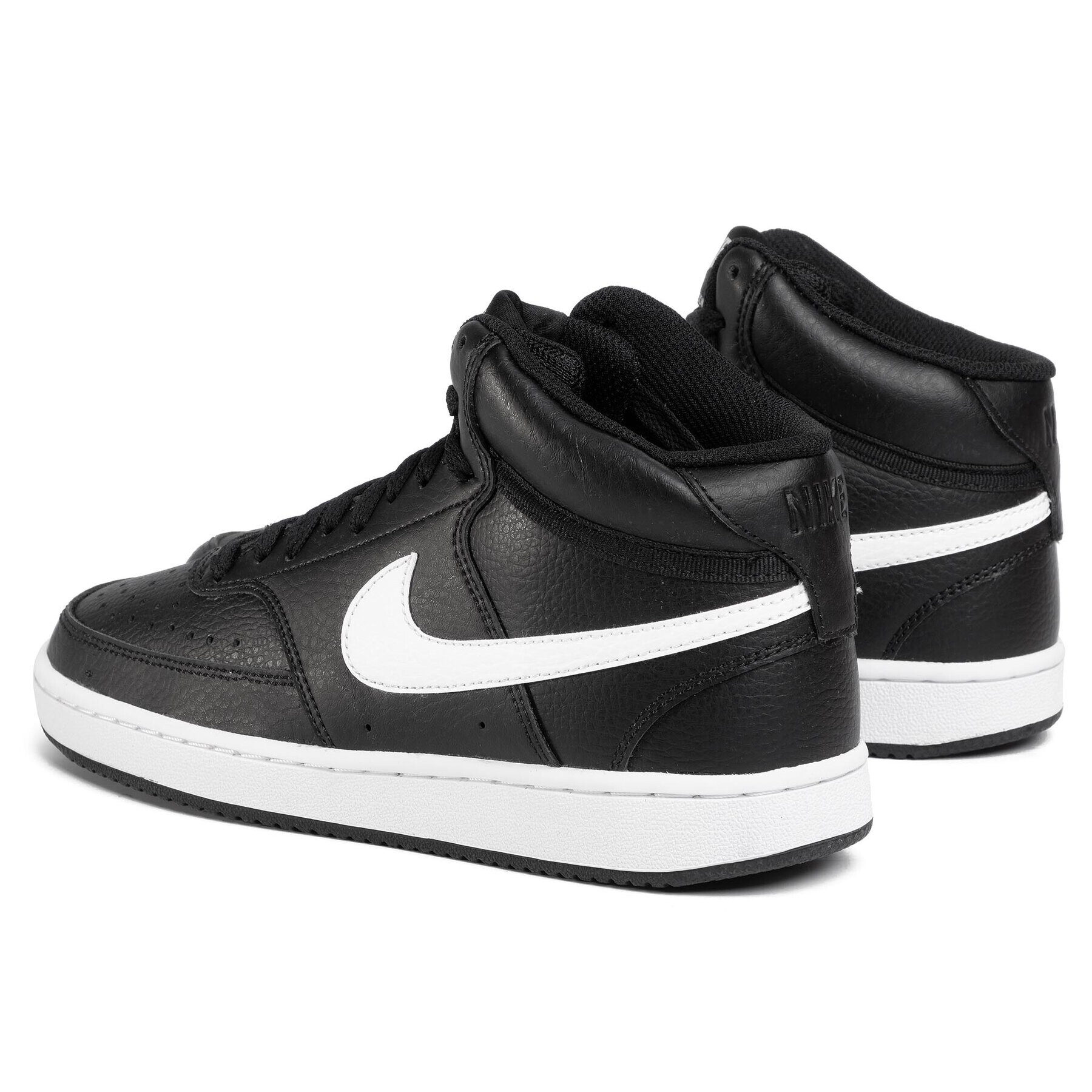 Nike Обувки Court Vision Mid CD5436 001 Черен - Pepit.bg