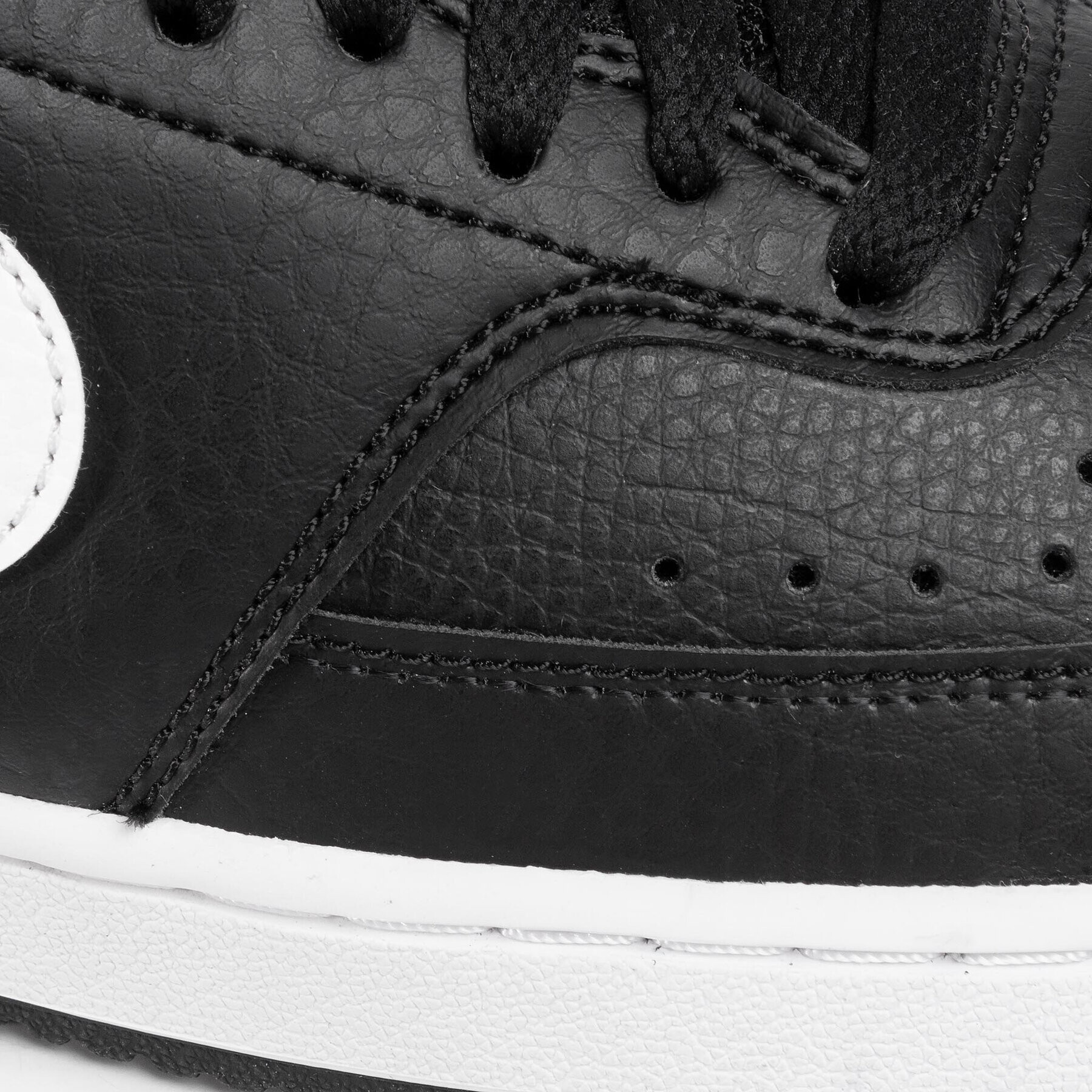 Nike Обувки Court Vision Mid CD5436 001 Черен - Pepit.bg