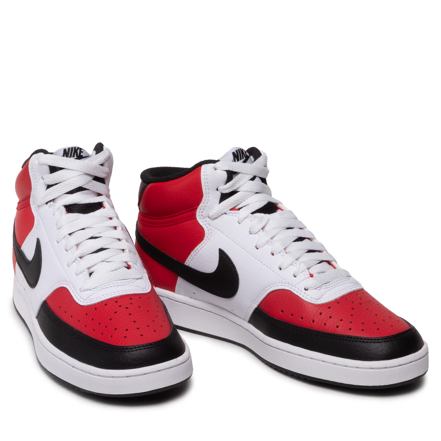 Nike Обувки Court Vision Mid Nba DM1186 600 Червен - Pepit.bg