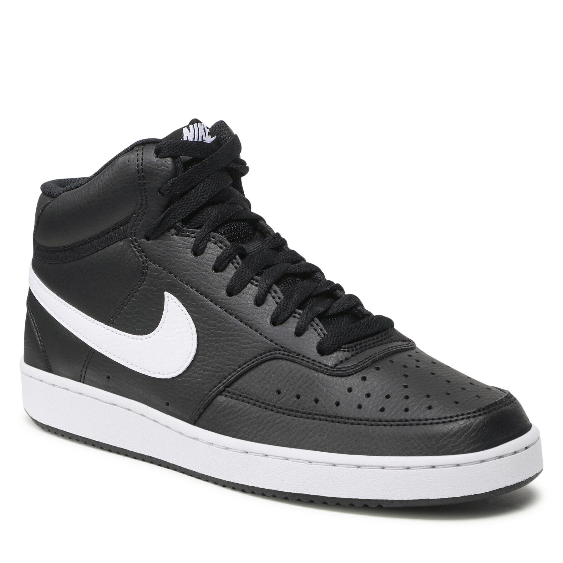 Nike Обувки Court Vision Mid Nn DN3577 001 Черен - Pepit.bg