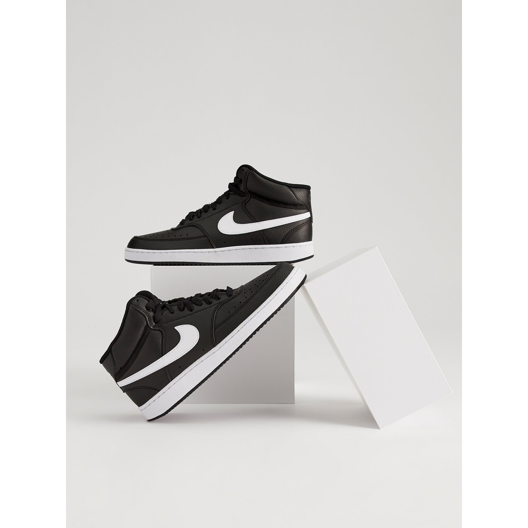 Nike Обувки Court Vision Mid Nn DN3577 001 Черен - Pepit.bg
