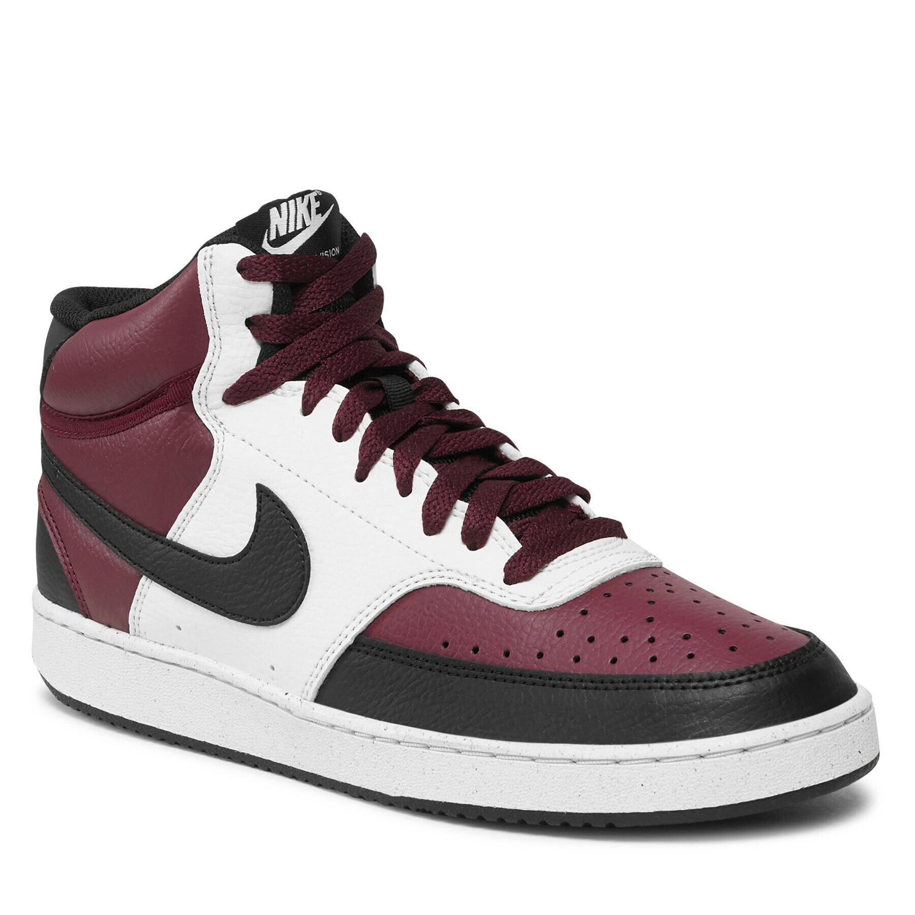 Nike Обувки Court Vision Mid Nn DN3577 600 Бордо - Pepit.bg