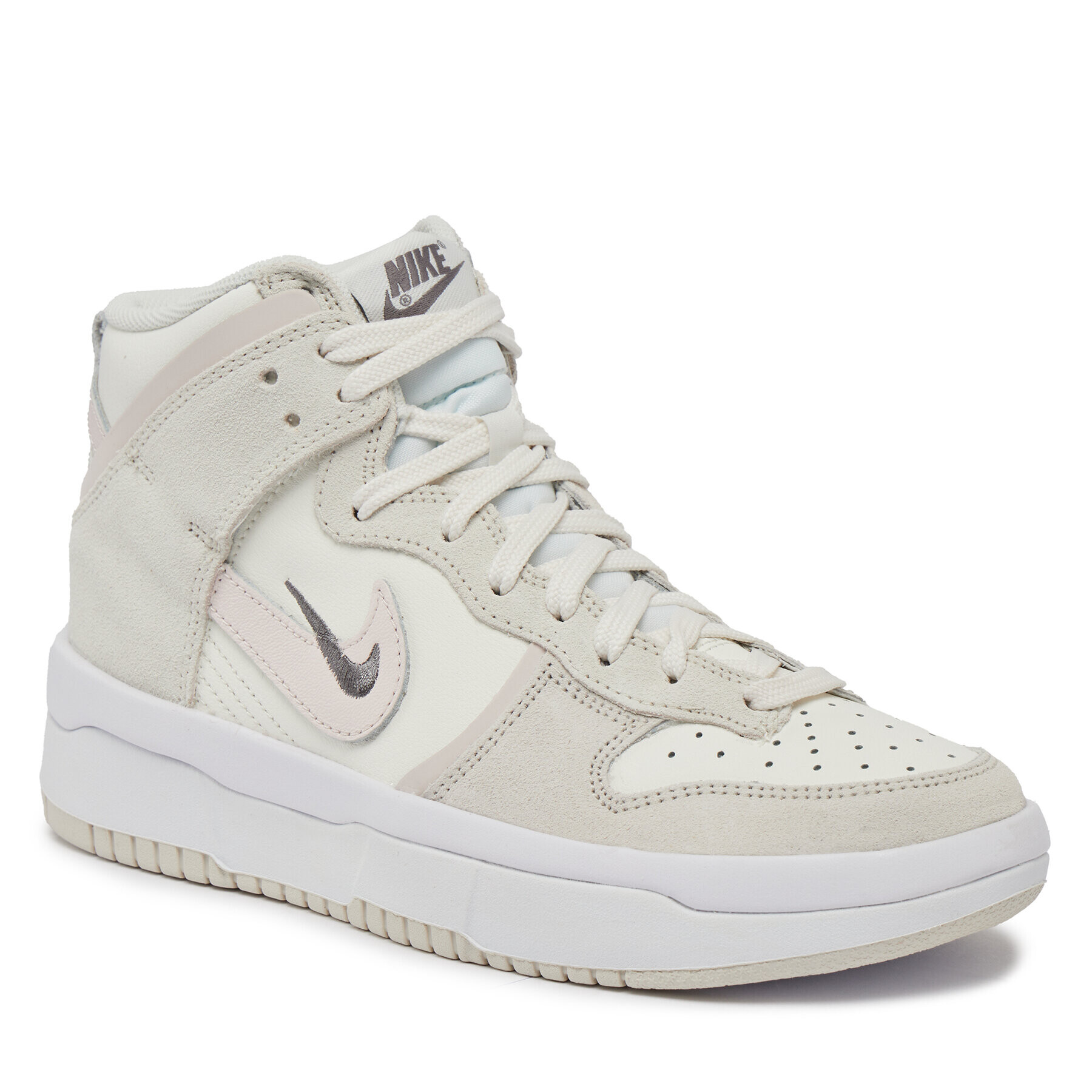 Nike Обувки Dunk High Up DH3718 108 Бял - Pepit.bg