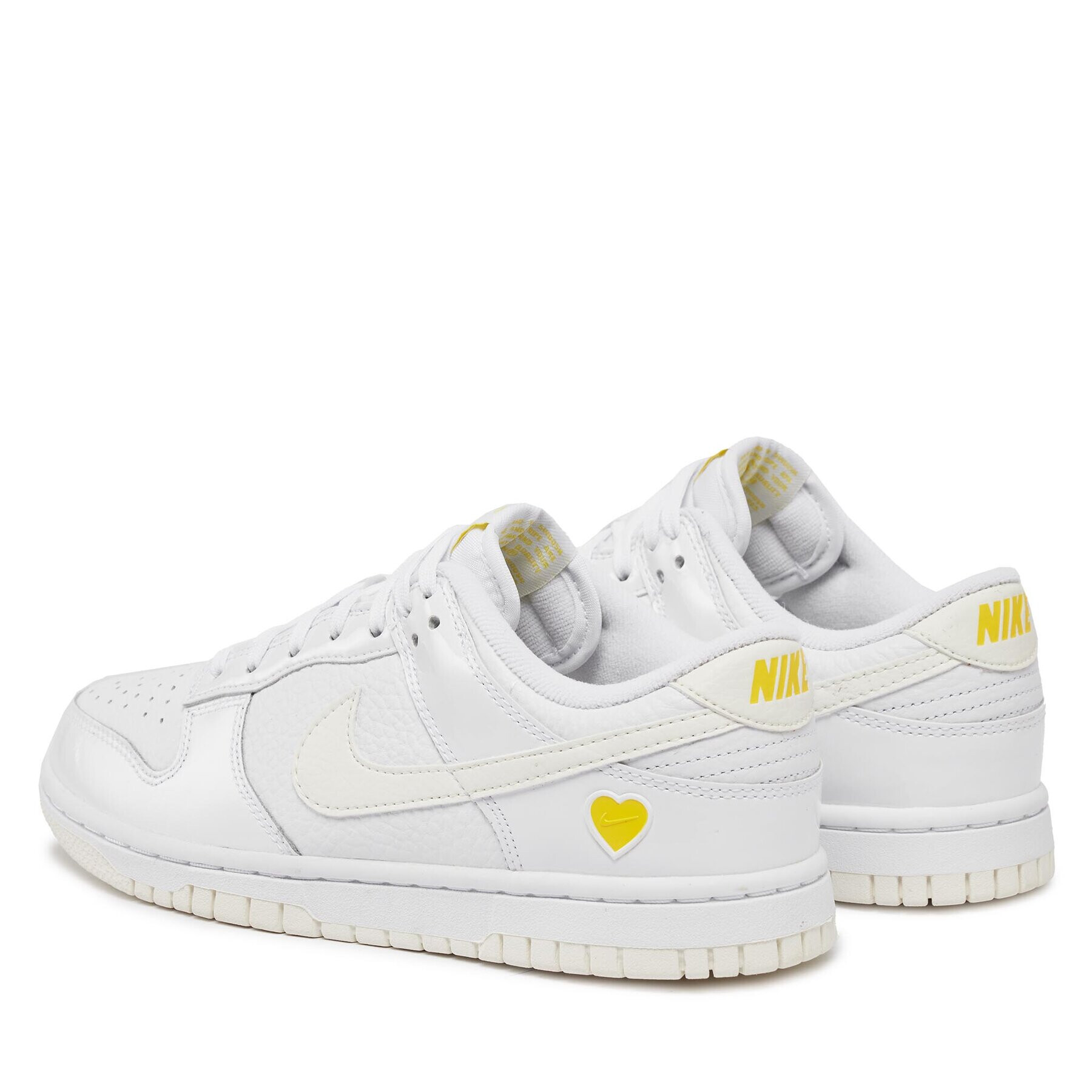 Nike Обувки Dunk Low FD0803 100 Бял - Pepit.bg